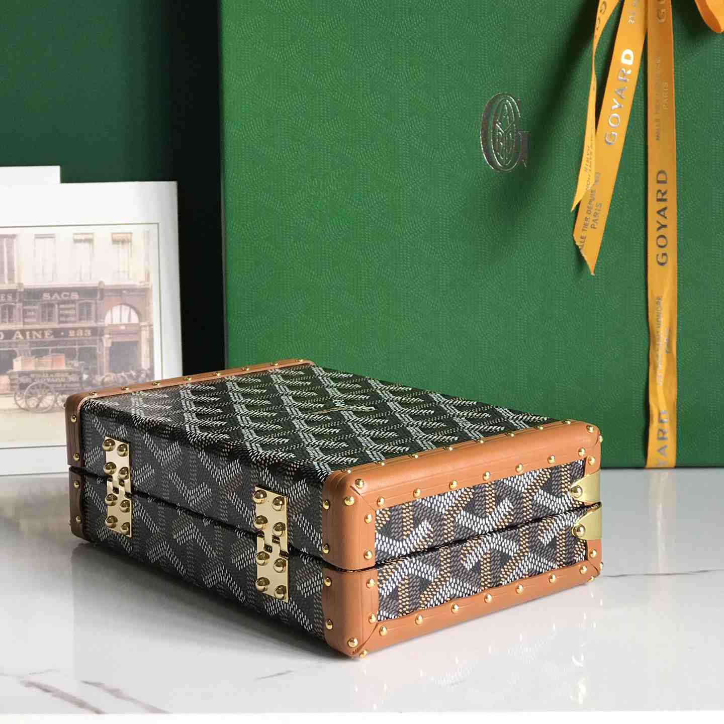 Goyard Minaudière Trunk Bag   - EUR FASHION