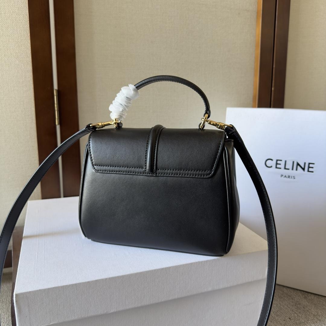 Celine Mini 16 In Satinated Calfskin - EUR FASHION