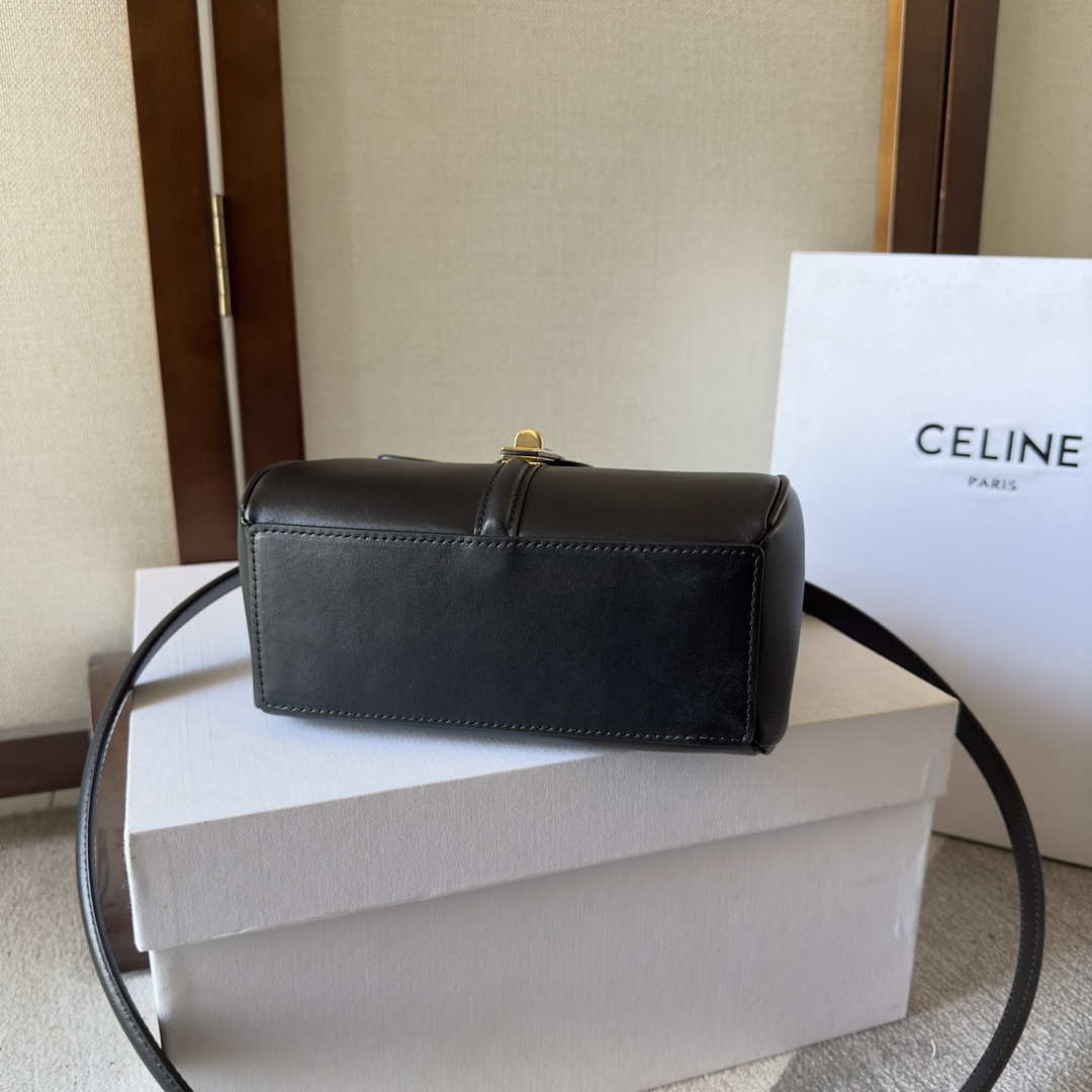 Celine Mini 16 In Satinated Calfskin - EUR FASHION