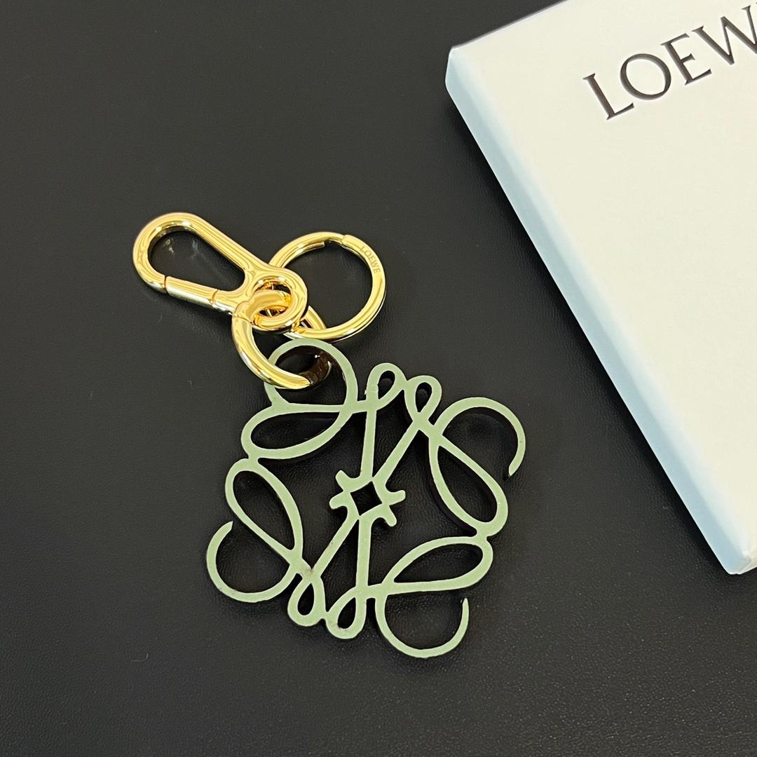 Loewe Anagram Charm In Calfskin - EUR FASHION