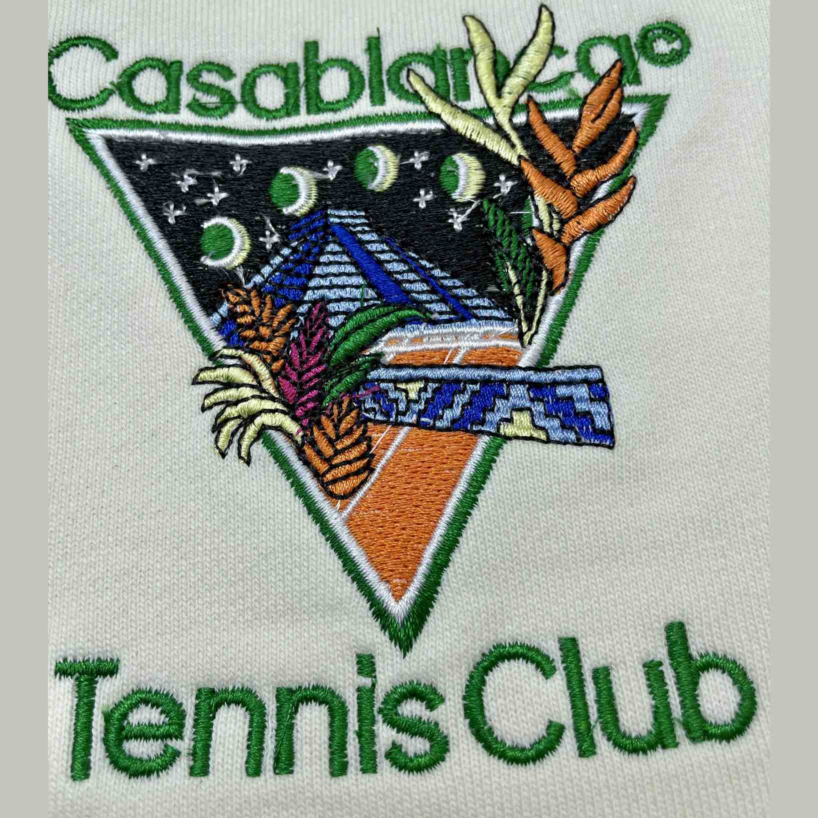 Casablanca Tennis Club Icon Embroidered Shorts - EUR FASHION