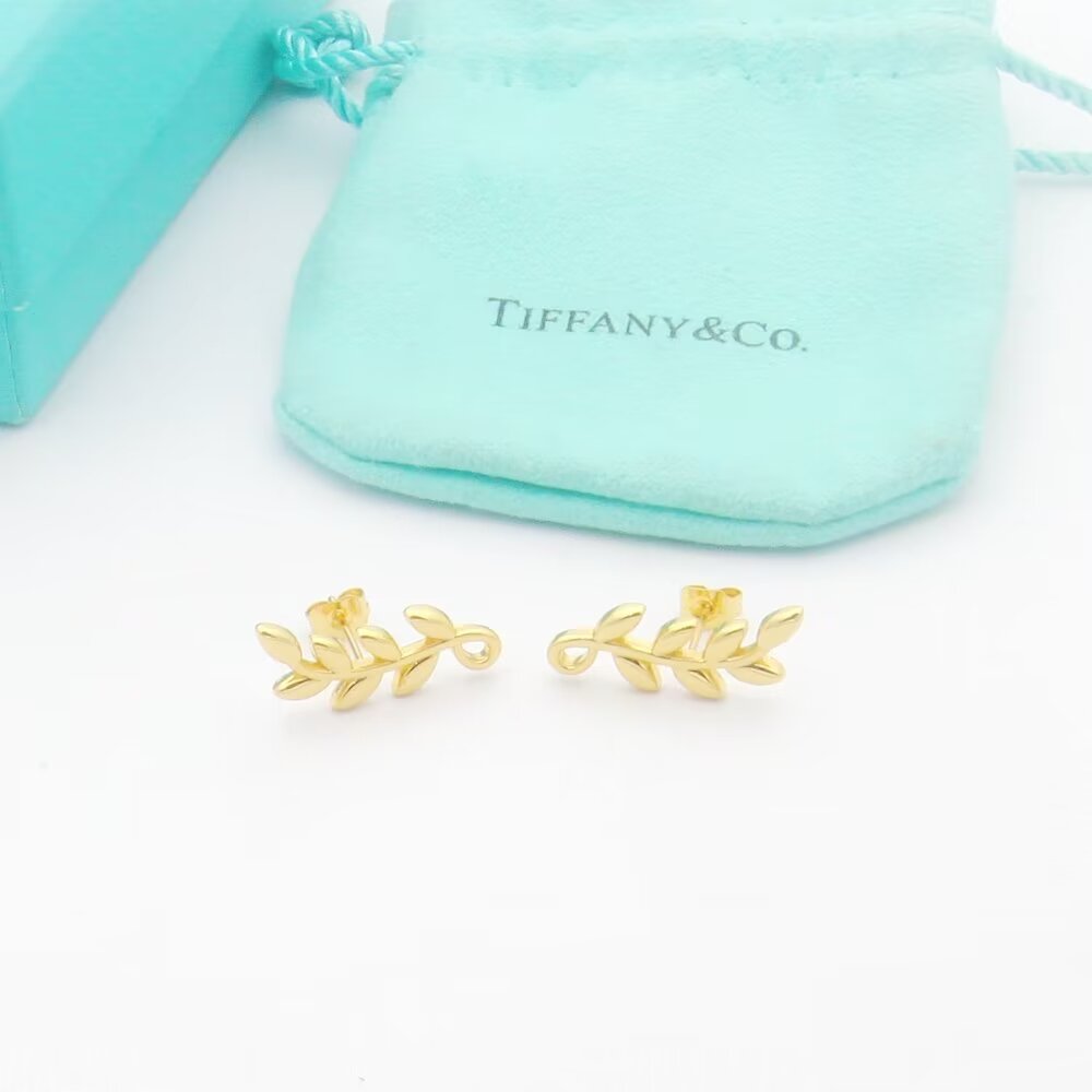 Tiffany&CO Olive Leaf Climber Earrings - EUR FASHION