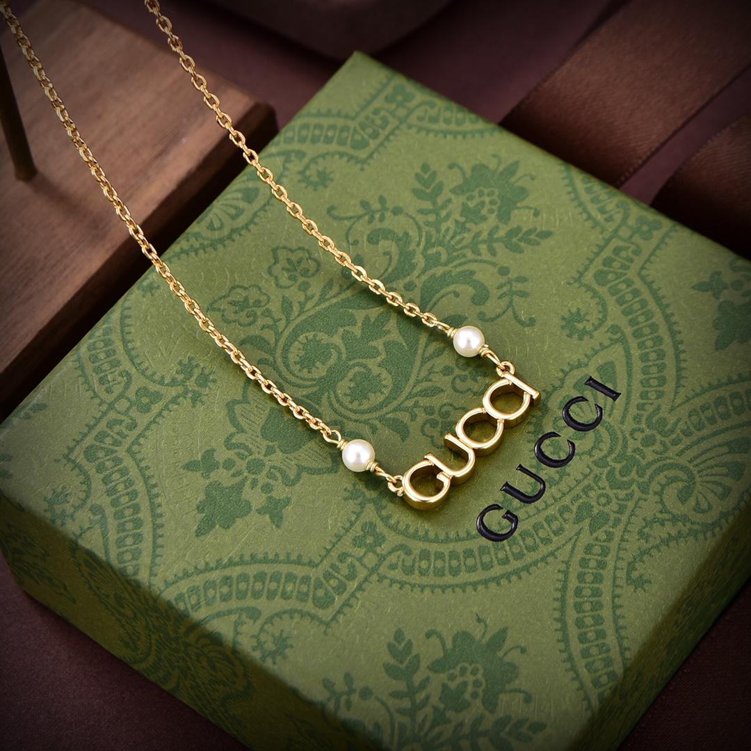 Gucci Letter Single Necklace - EUR FASHION