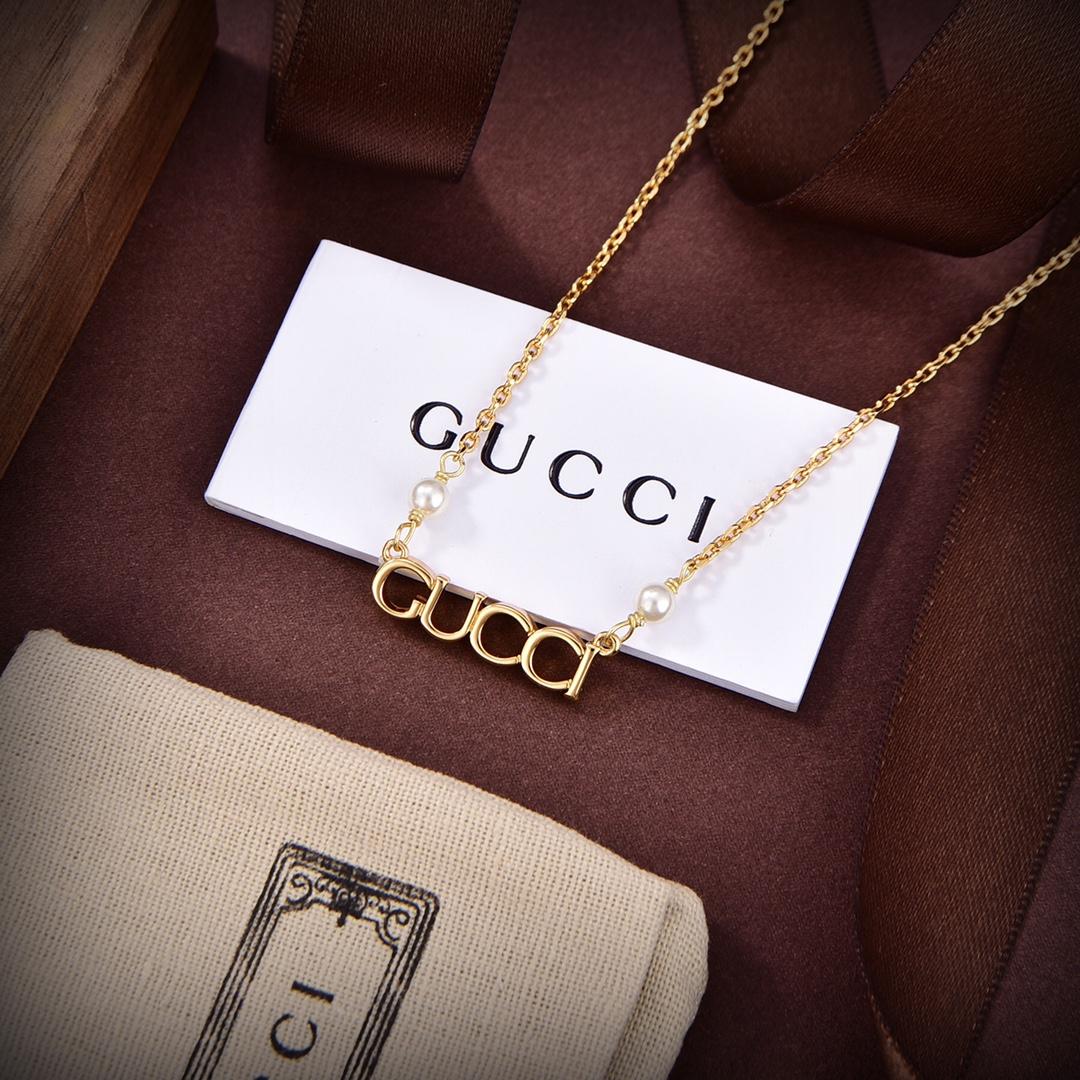 Gucci Letter Single Necklace - EUR FASHION