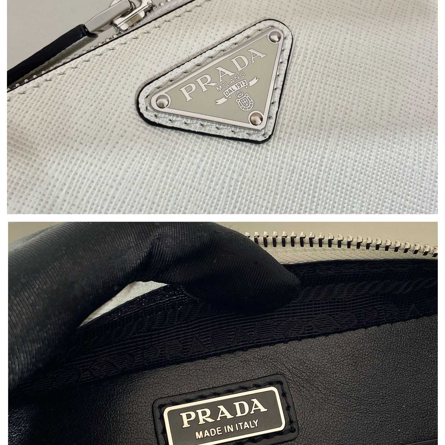 Prada Brique Saffiano Leather Bag - EUR FASHION