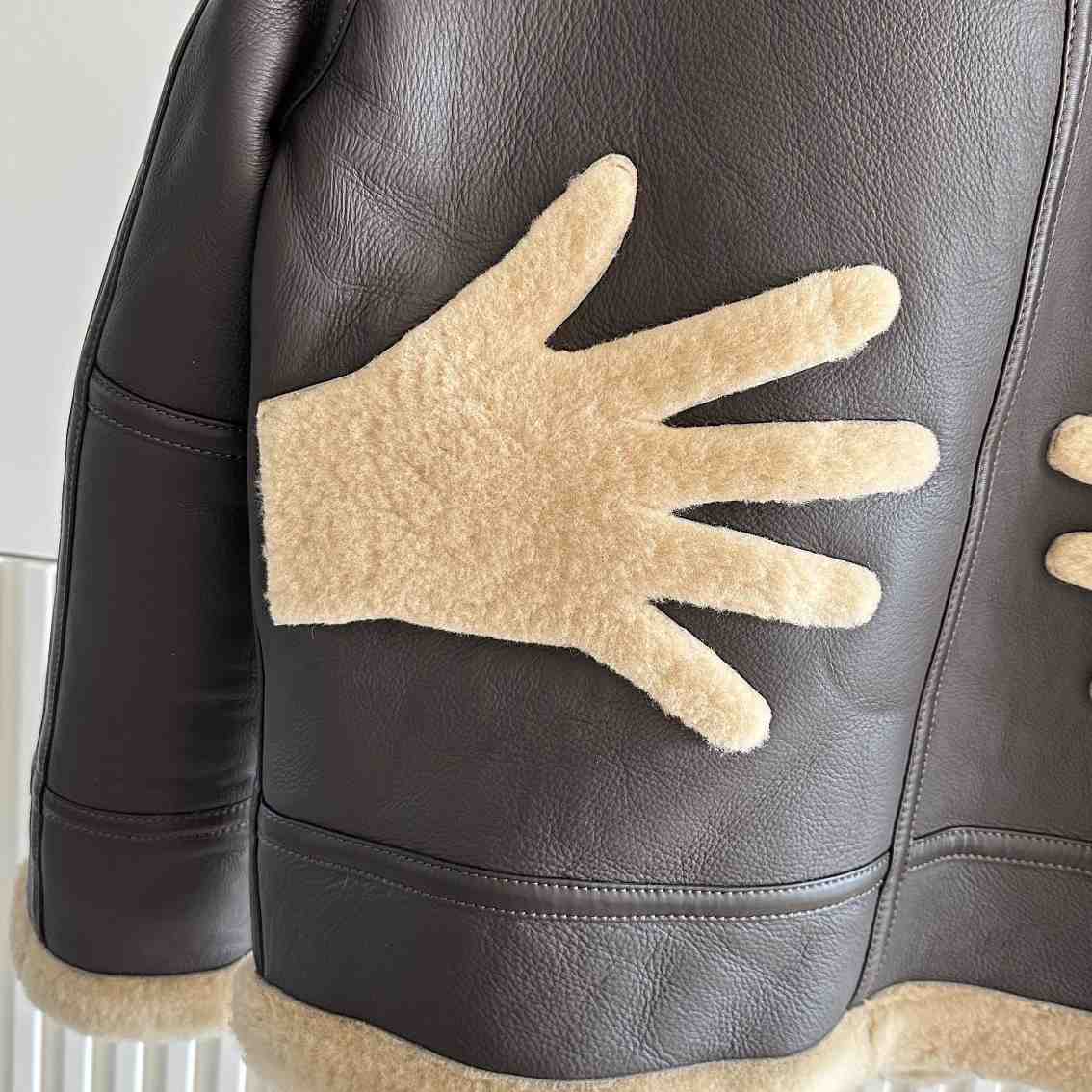 Moschino 'Hug Me' Leather Jacket - EUR FASHION