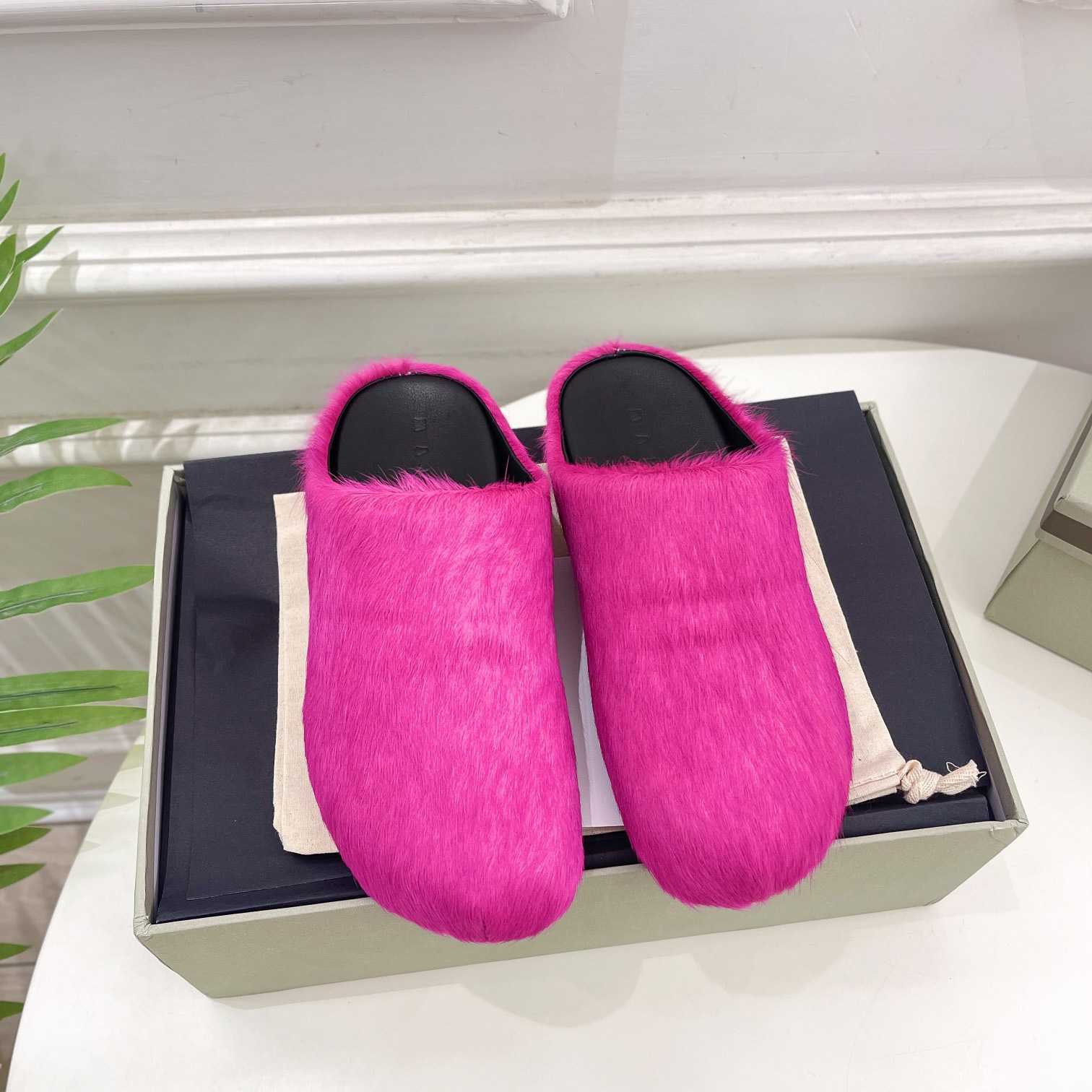 Marni Fussbett Slip-On Flat Mules - EUR FASHION