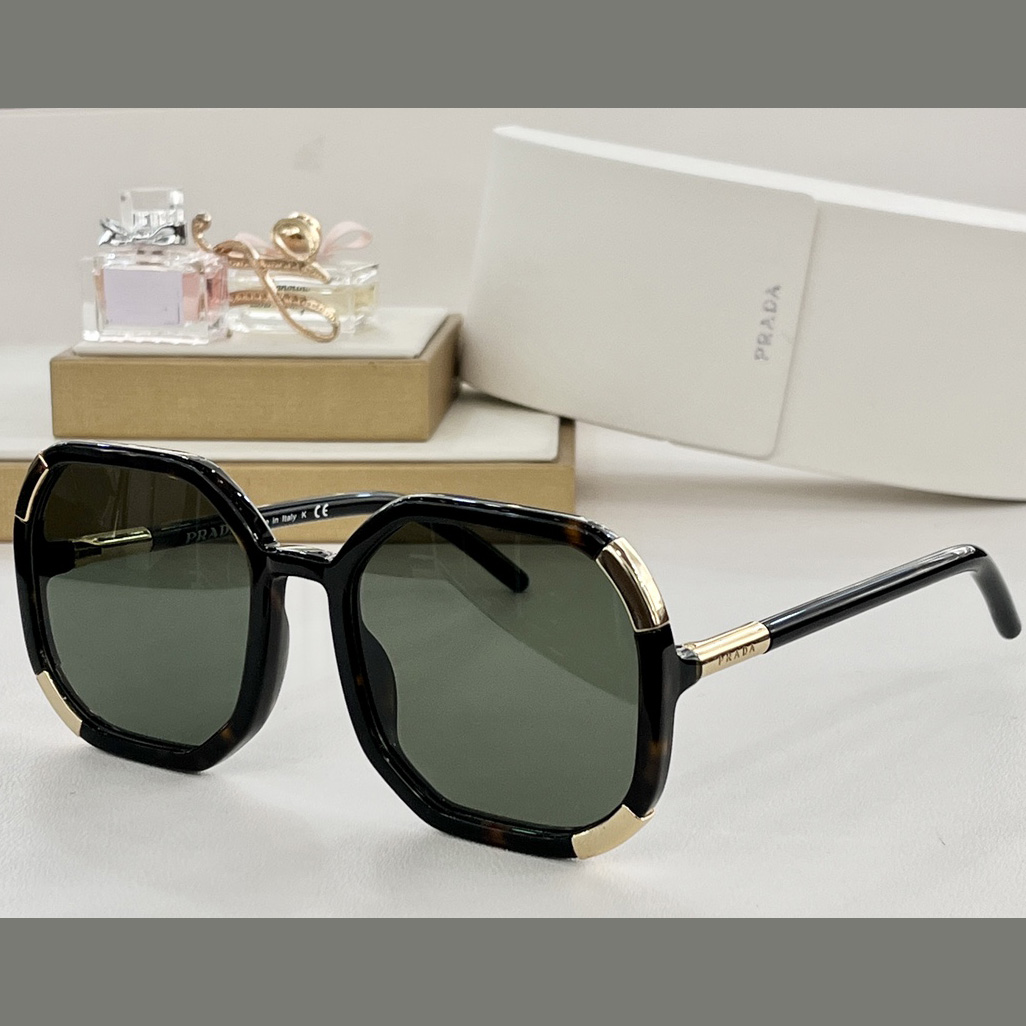 Prada Oversized-frame Tinted Sunglasses    SPR20X - EUR FASHION