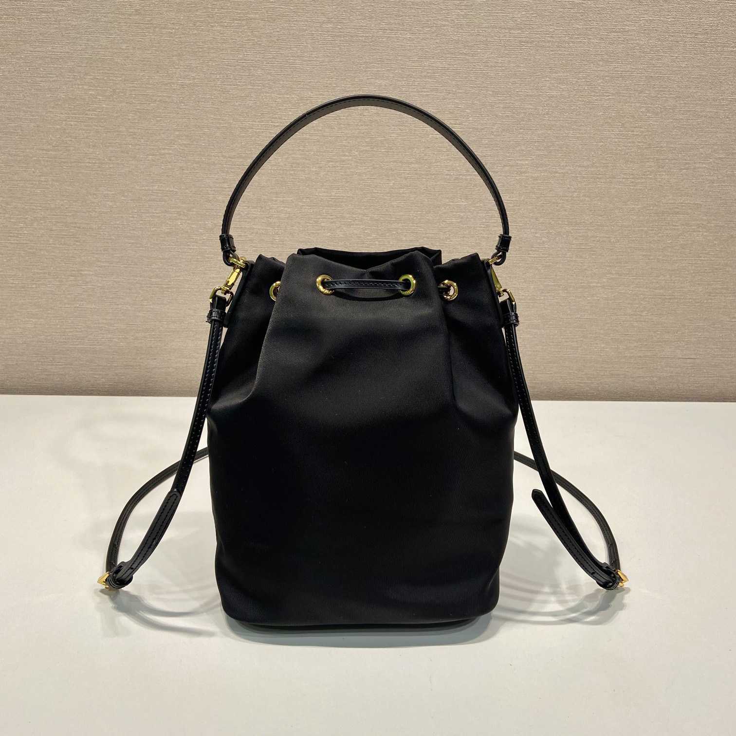 Prada Duet Re-Nylon And Brushed Bucket Bag - EUR FASHION