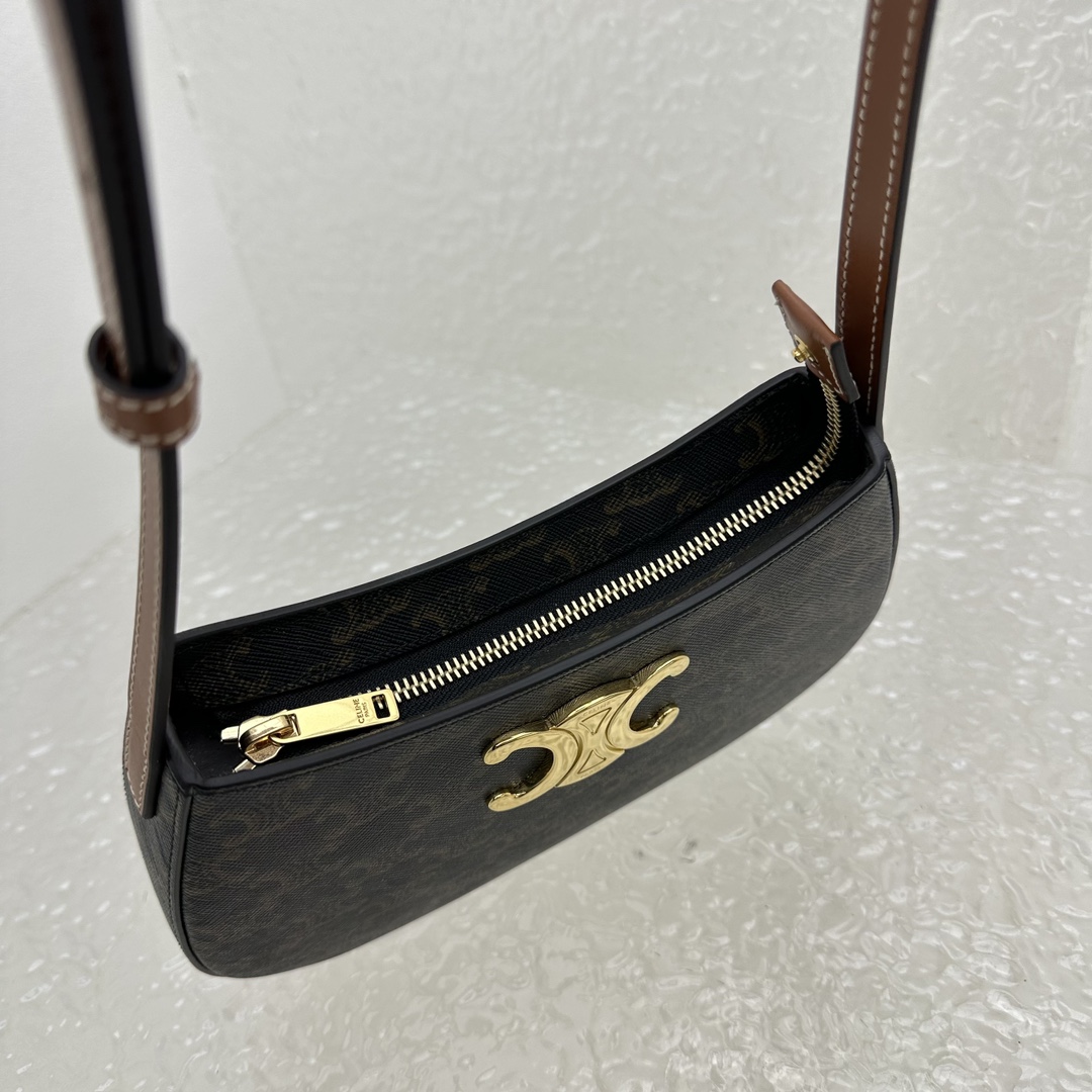 Celine Medium Tilly Bag In Shiny Calfskin - EUR FASHION