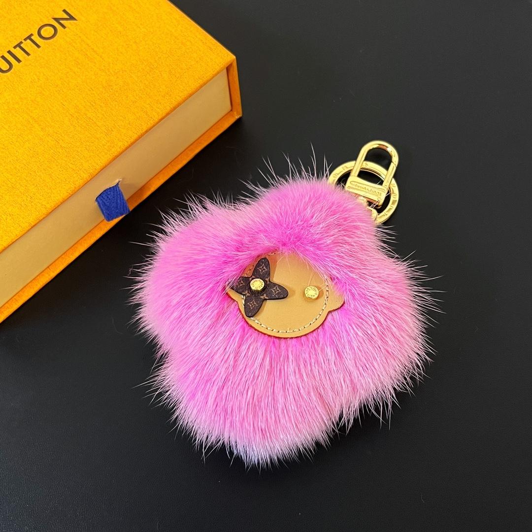 Louis Vuitto Vivienne Fur Key Holder   M01447 - EUR FASHION