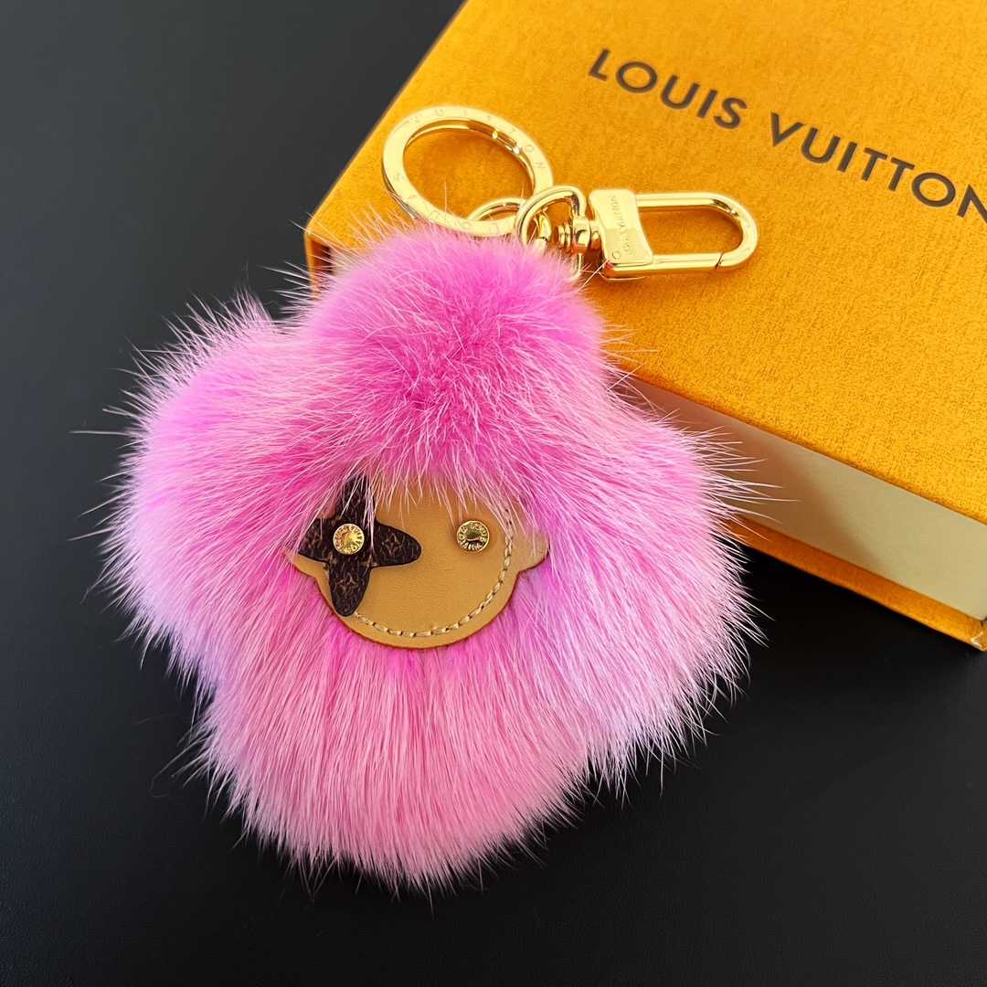 Louis Vuitto Vivienne Fur Key Holder   M01447 - EUR FASHION