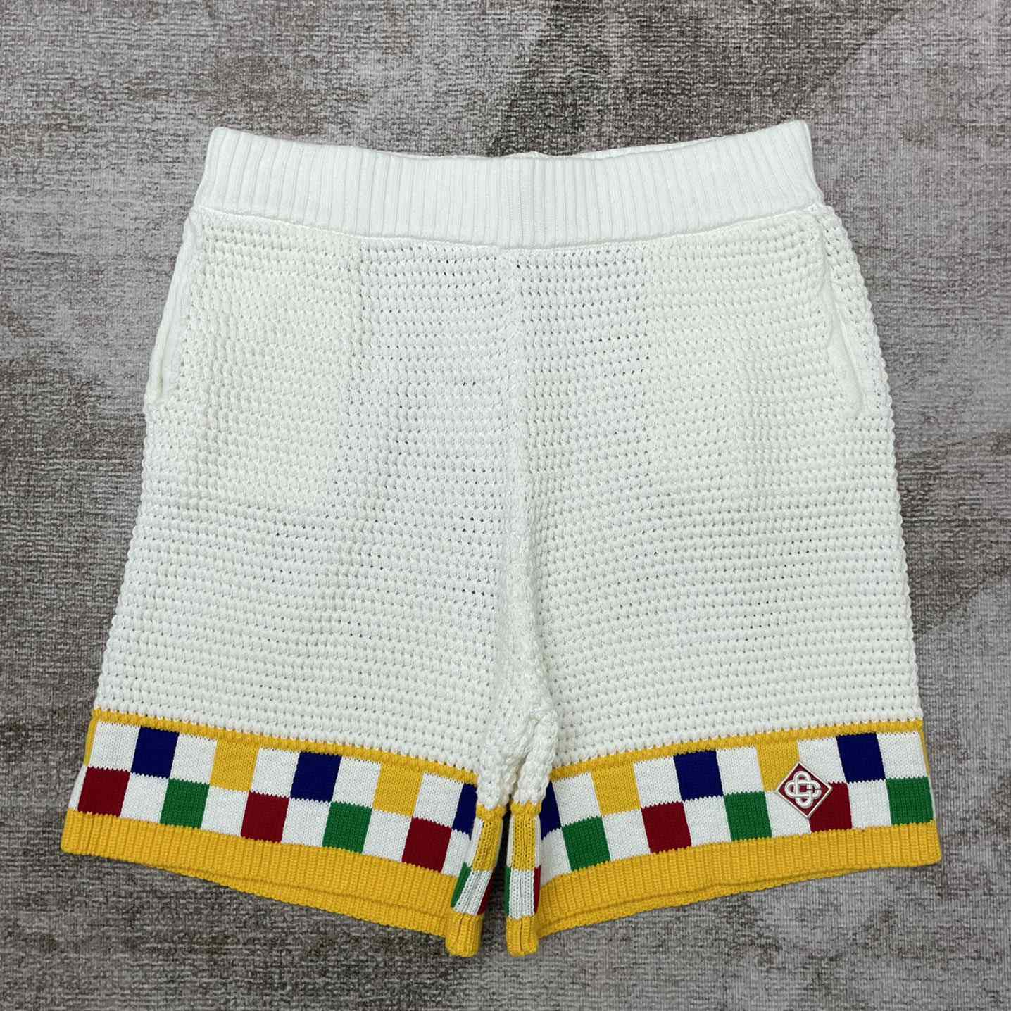 Casablanca Crochet-knit Cotton Shorts  - EUR FASHION