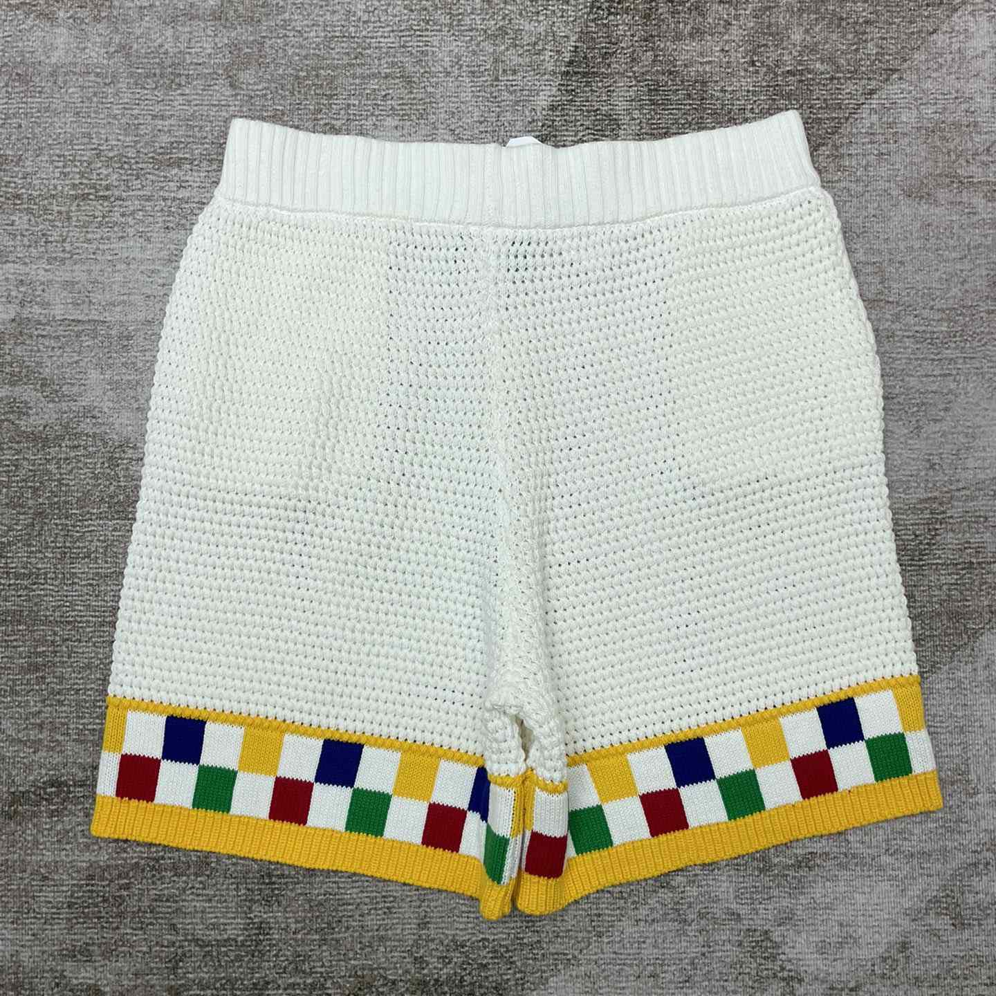 Casablanca Crochet-knit Cotton Shorts  - EUR FASHION