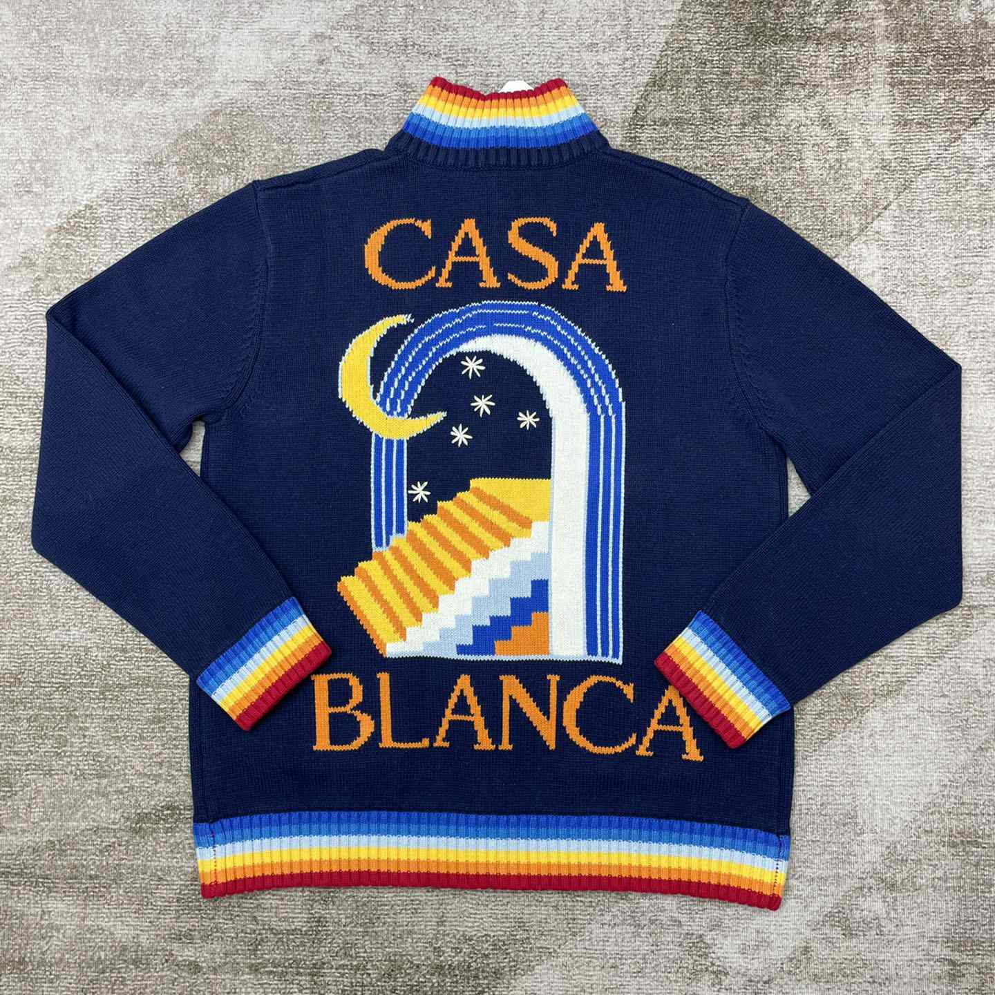 Casablanca Casa Club Knitted Jacket - EUR FASHION