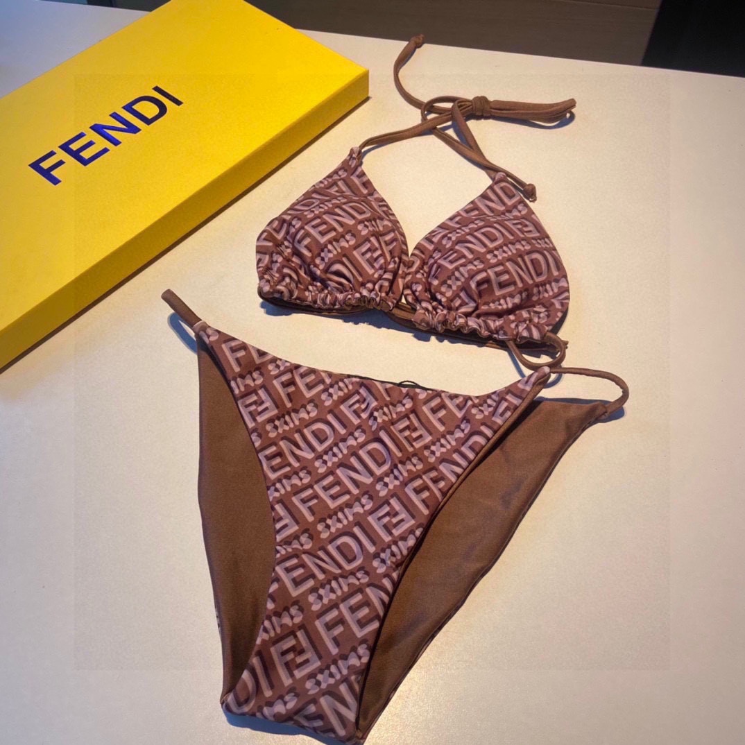 Fendi Logo Two-Pieces Bikini - EUR FASHION