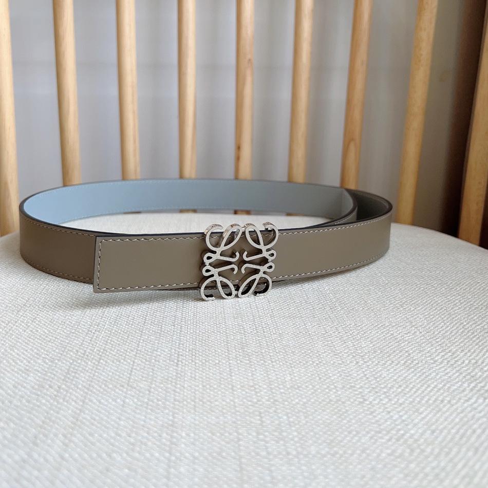 Loewe Reversible Anagram Belt In Smooth Calfskin - EUR FASHION