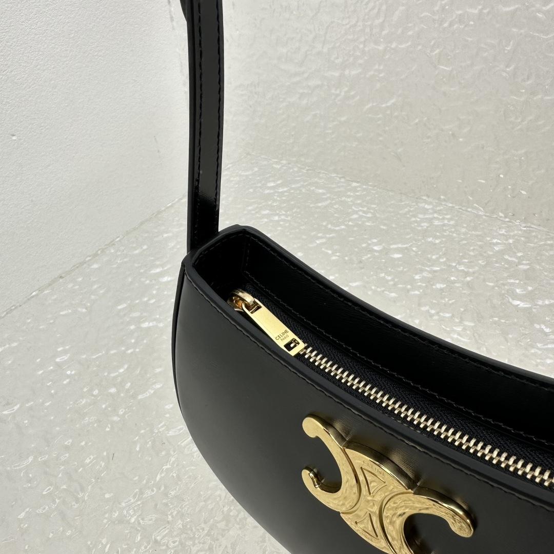 Celine Medium Tilly Bag In Shiny Calfskin - EUR FASHION