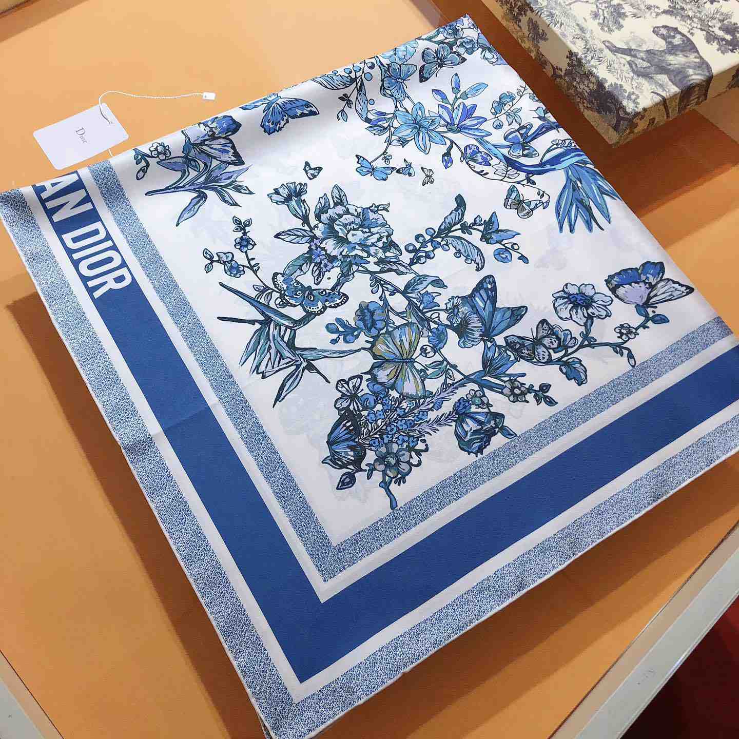 Dior Toile De Jouy Mexico 90 Square Scarf - EUR FASHION