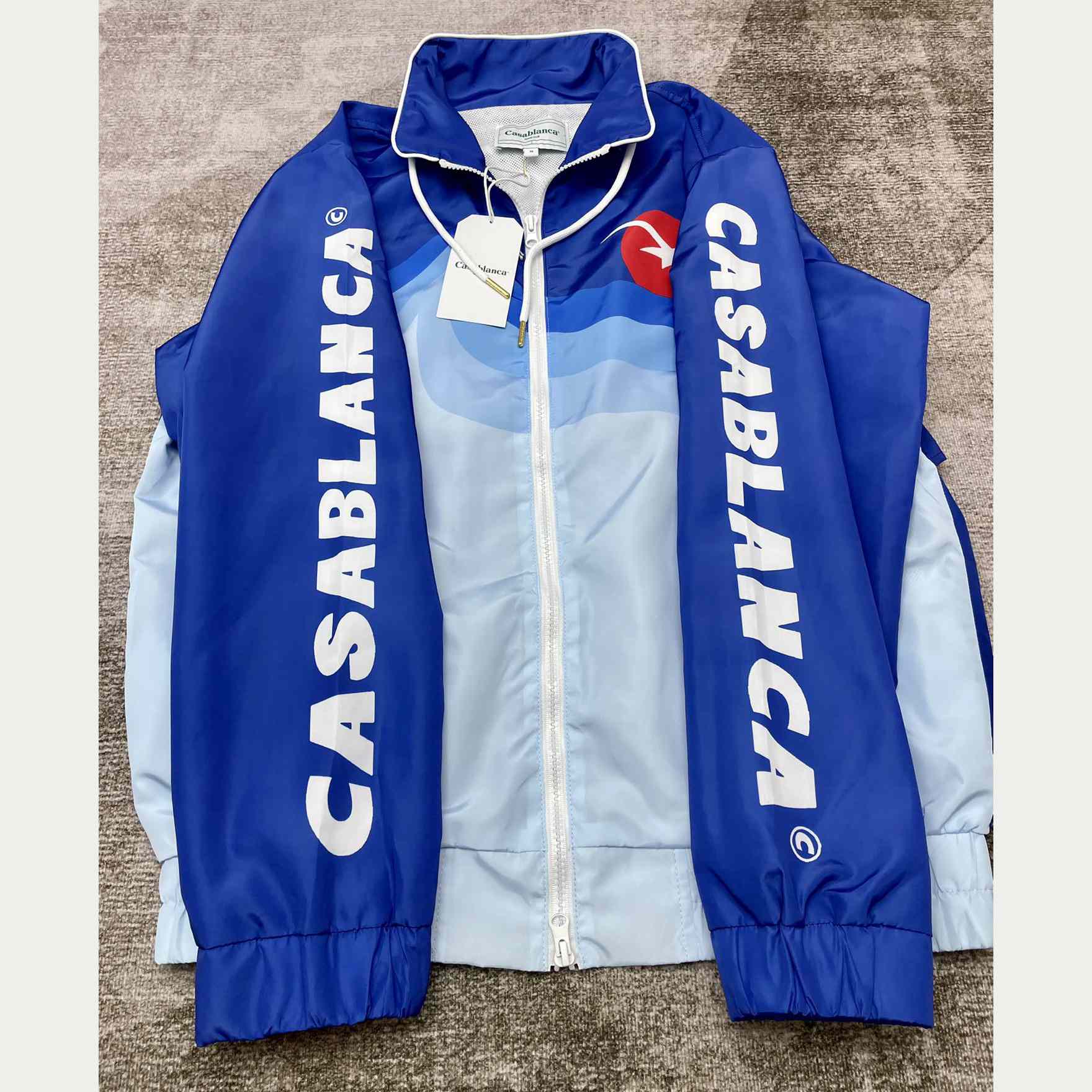 Casablanca Casa Wave Bomber Jacket - EUR FASHION