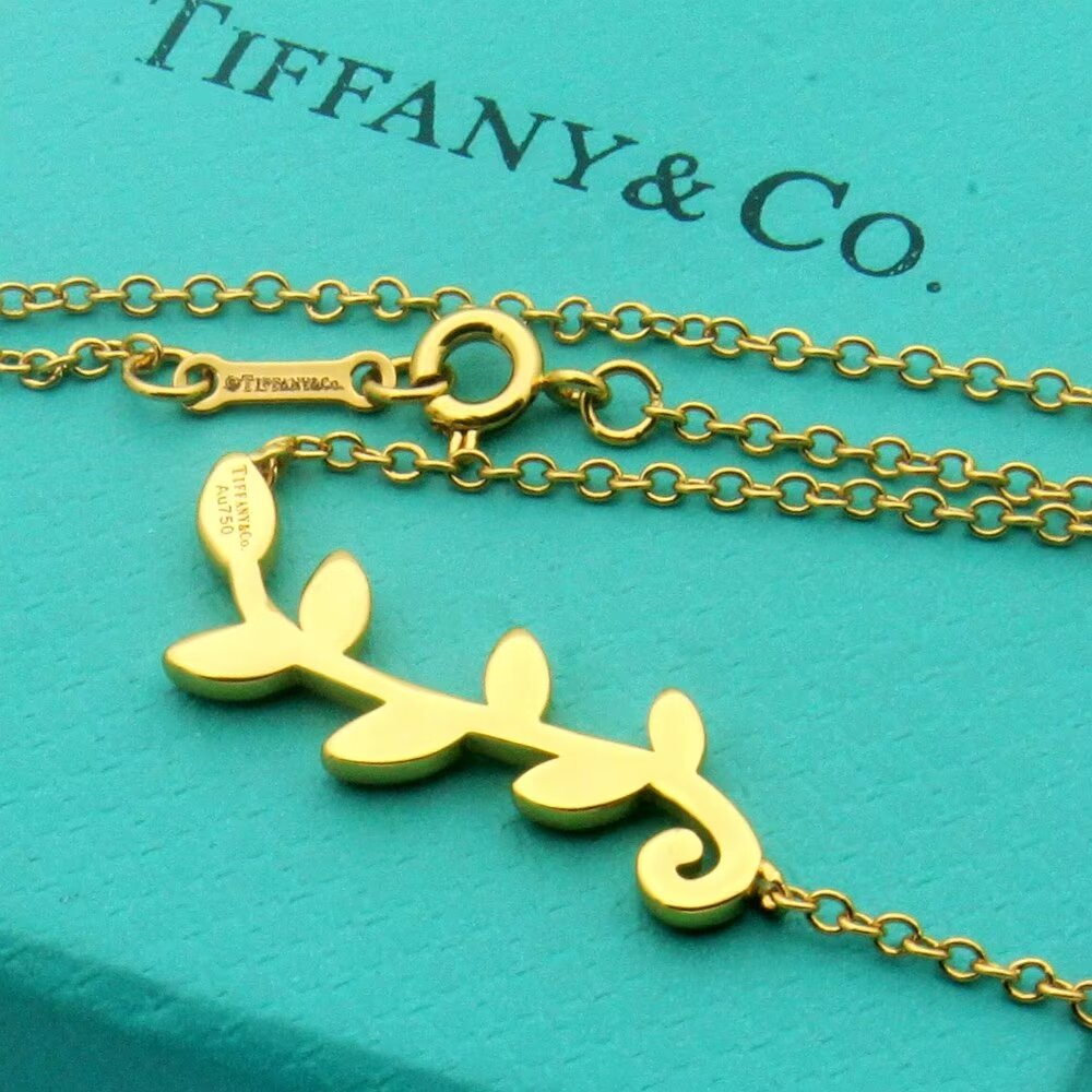 Tiffany&CO Olive Leaf Vine Pendant - EUR FASHION