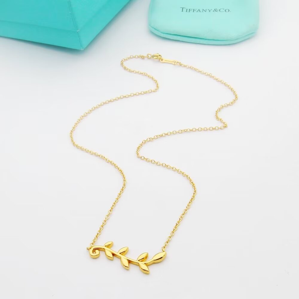 Tiffany&CO Olive Leaf Vine Pendant - EUR FASHION