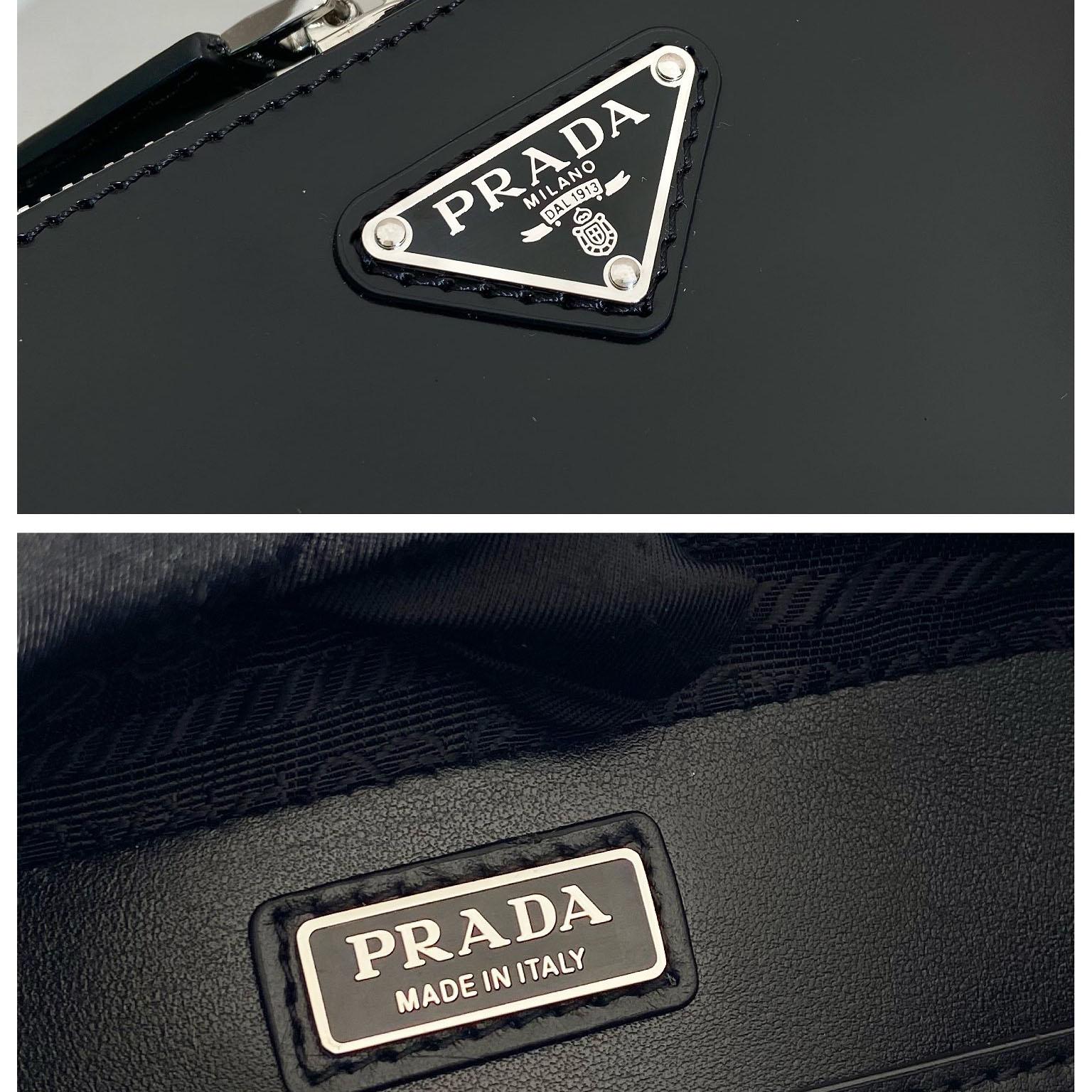 Prada Brique Brushed Leather Bag - EUR FASHION