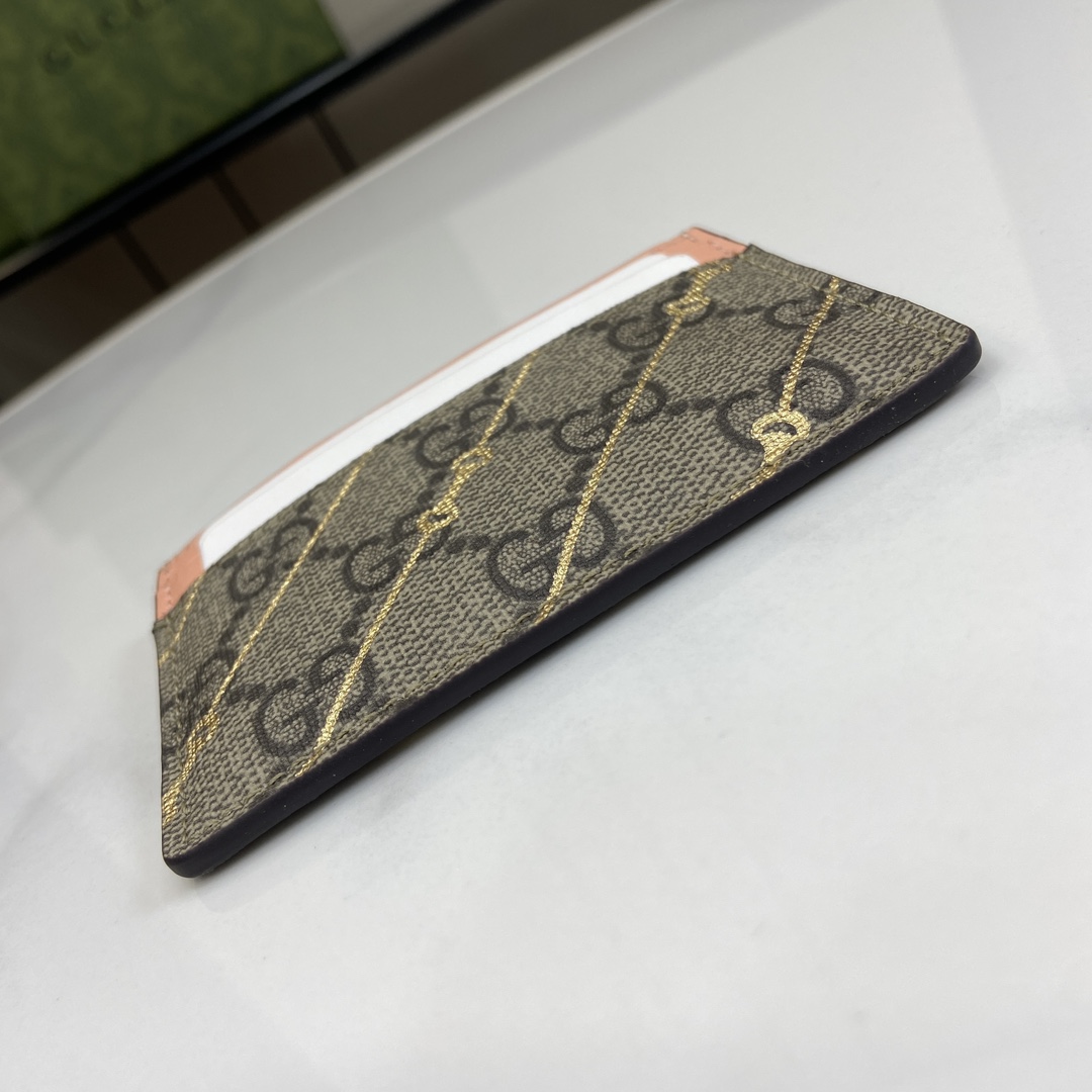 Gucci Card Case With Horsebit Print - EUR FASHION