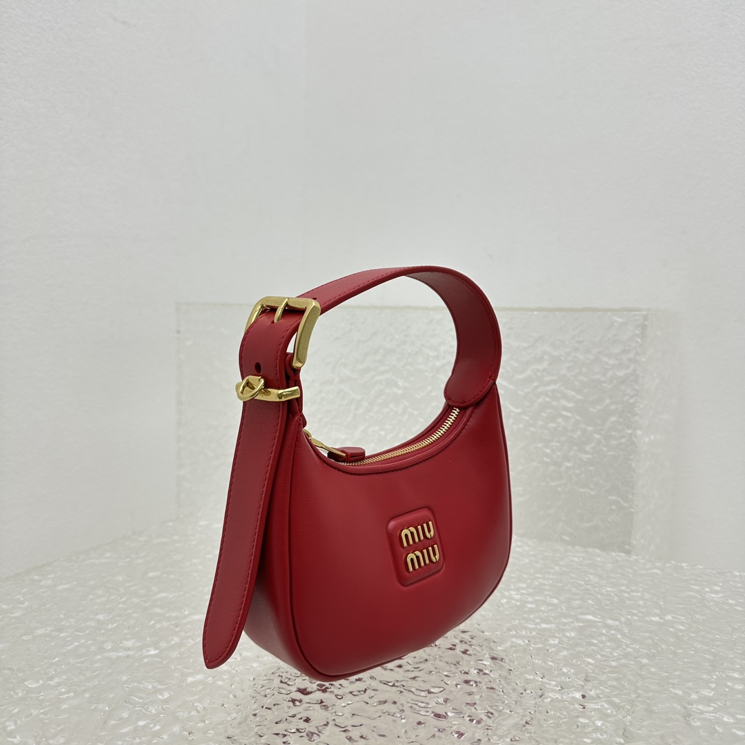 Miu Miu Leather Hobo Bag - EUR FASHION