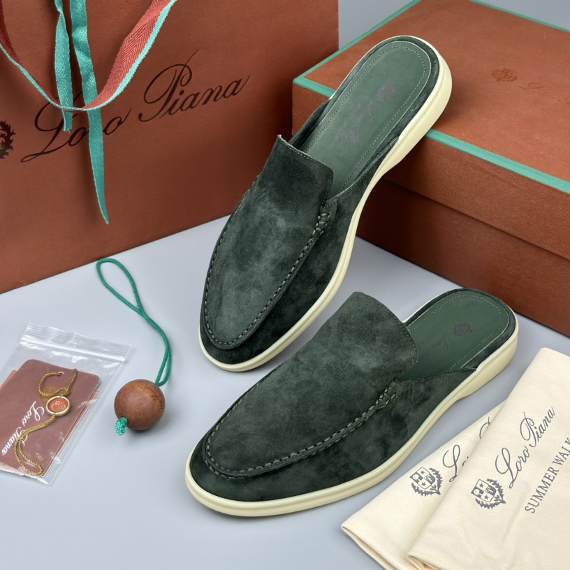 Loro Piana Babouche Walk Loafers - EUR FASHION