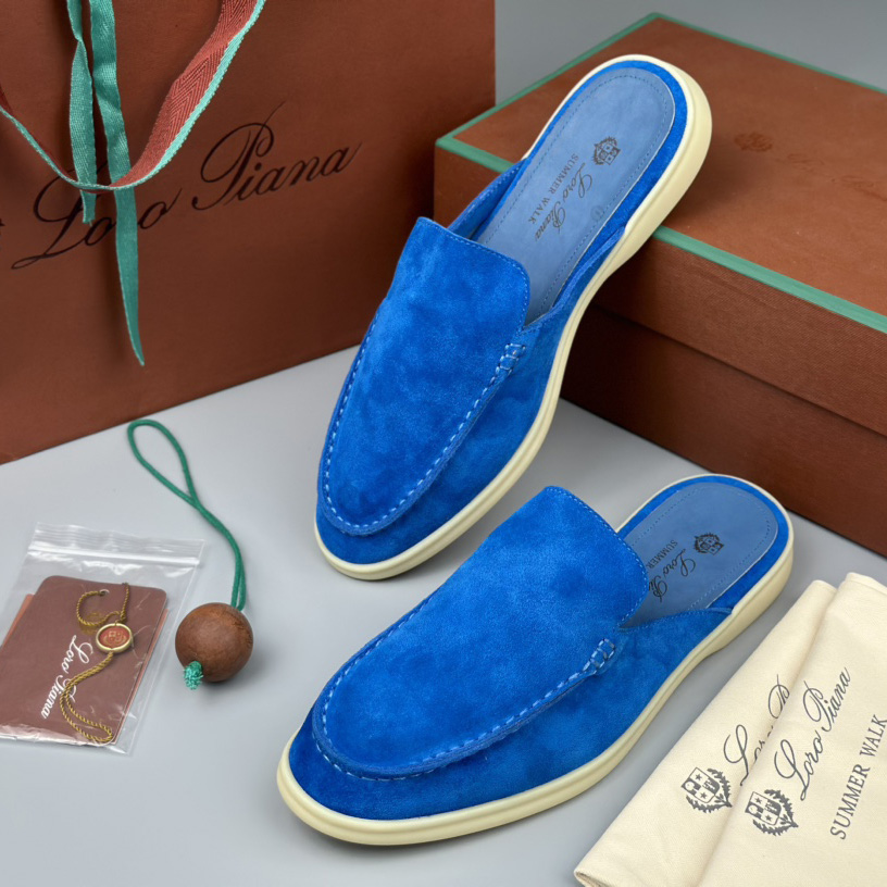 Loro Piana Babouche Walk Loafers - EUR FASHION