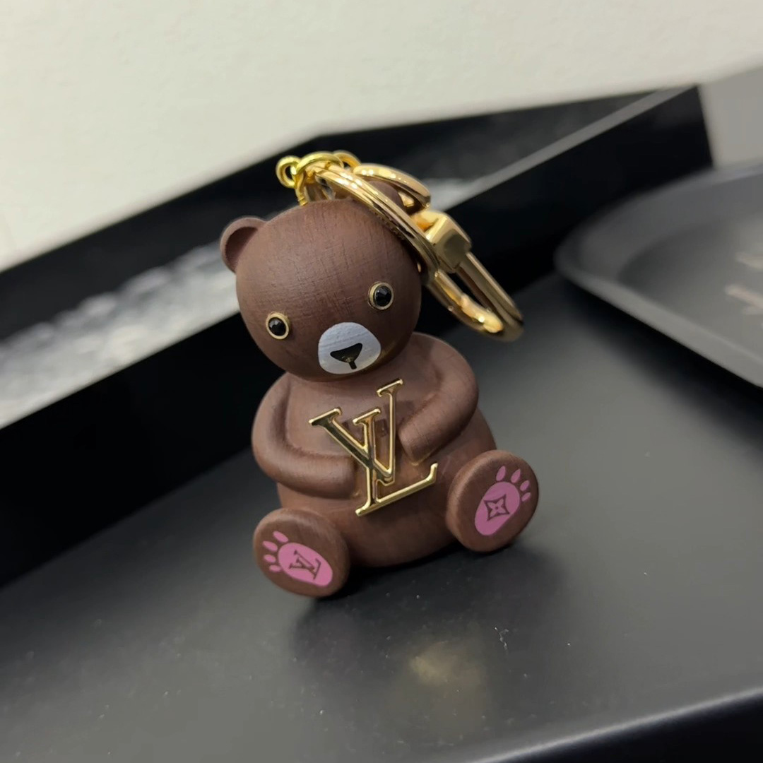 Louis Vuitton LV Teddy Bear Keyring And Bag Charm   M01360 - EUR FASHION