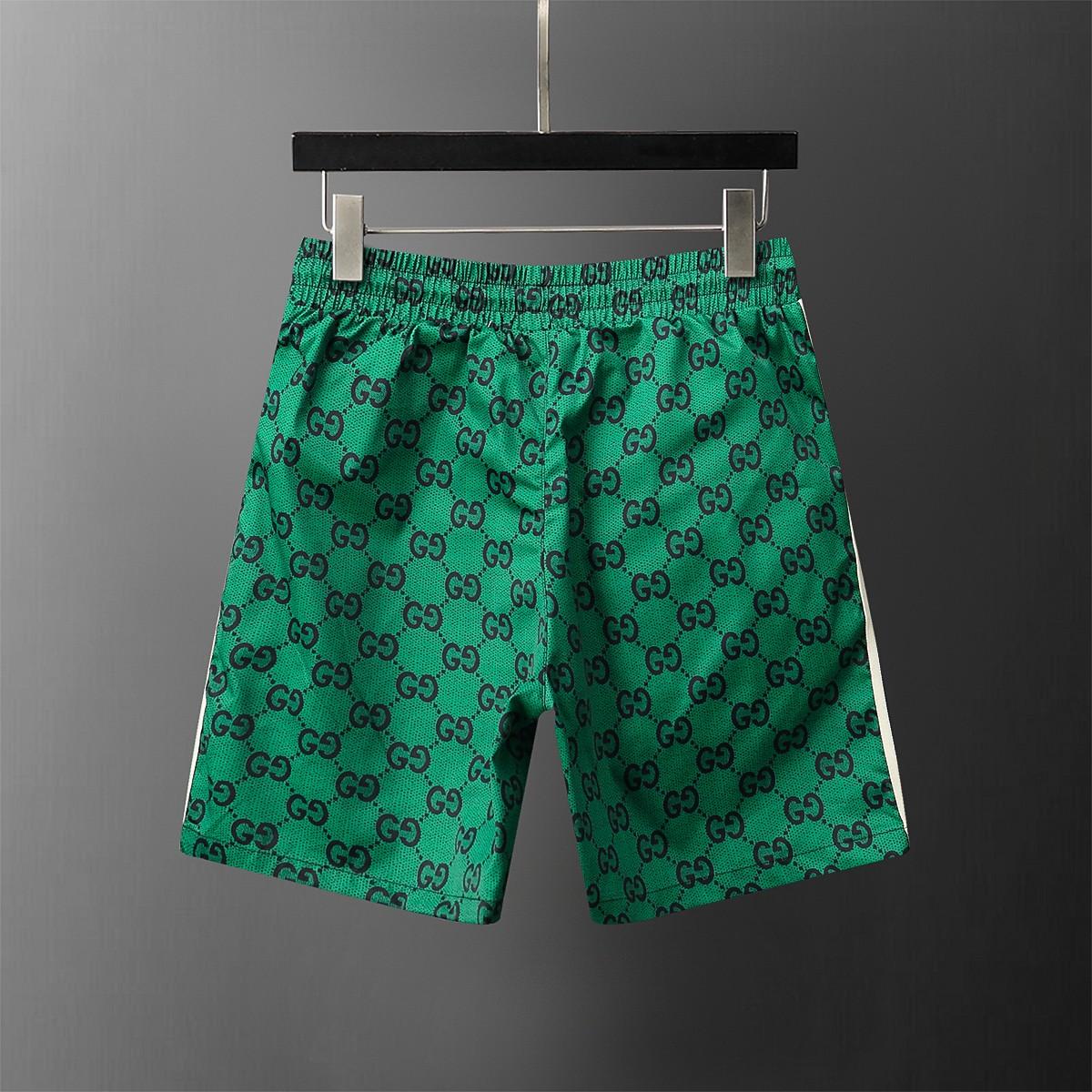 Gucci GG Cotton Shorts With Web - EUR FASHION