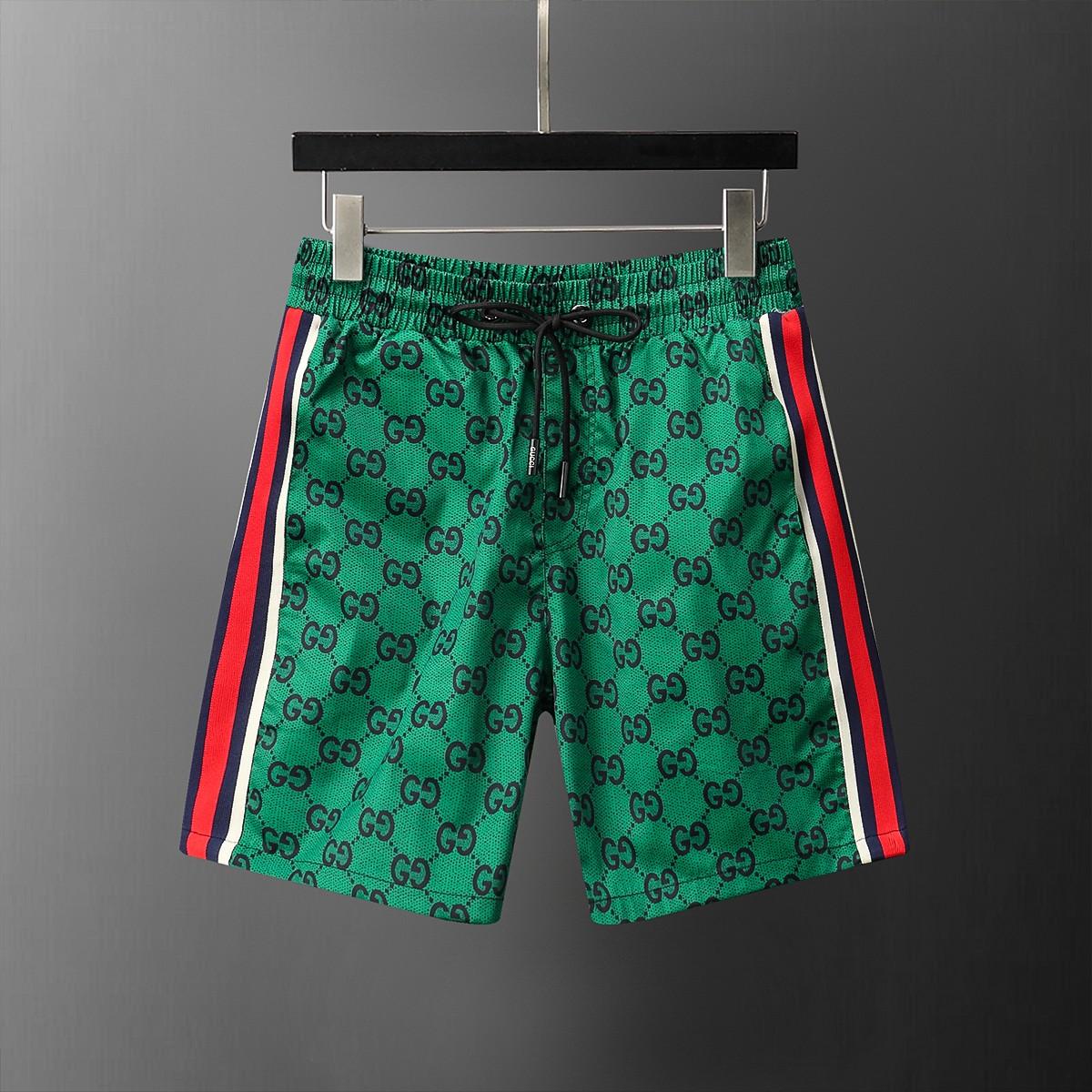 Gucci GG Cotton Shorts With Web - EUR FASHION