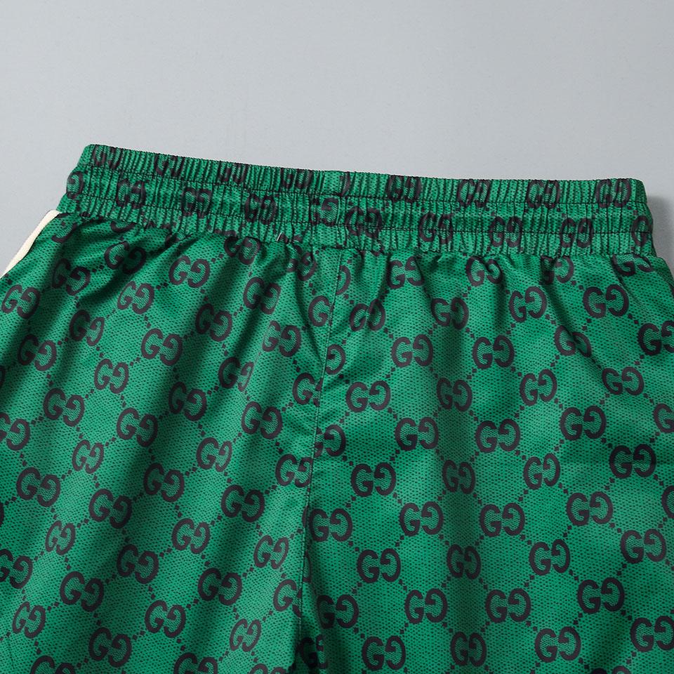 Gucci GG Cotton Shorts With Web - EUR FASHION