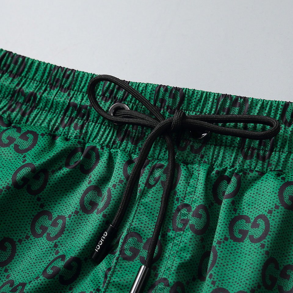 Gucci GG Cotton Shorts With Web - EUR FASHION