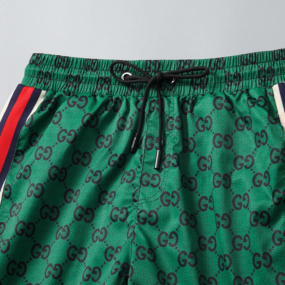 Gucci GG Cotton Shorts With Web - EUR FASHION