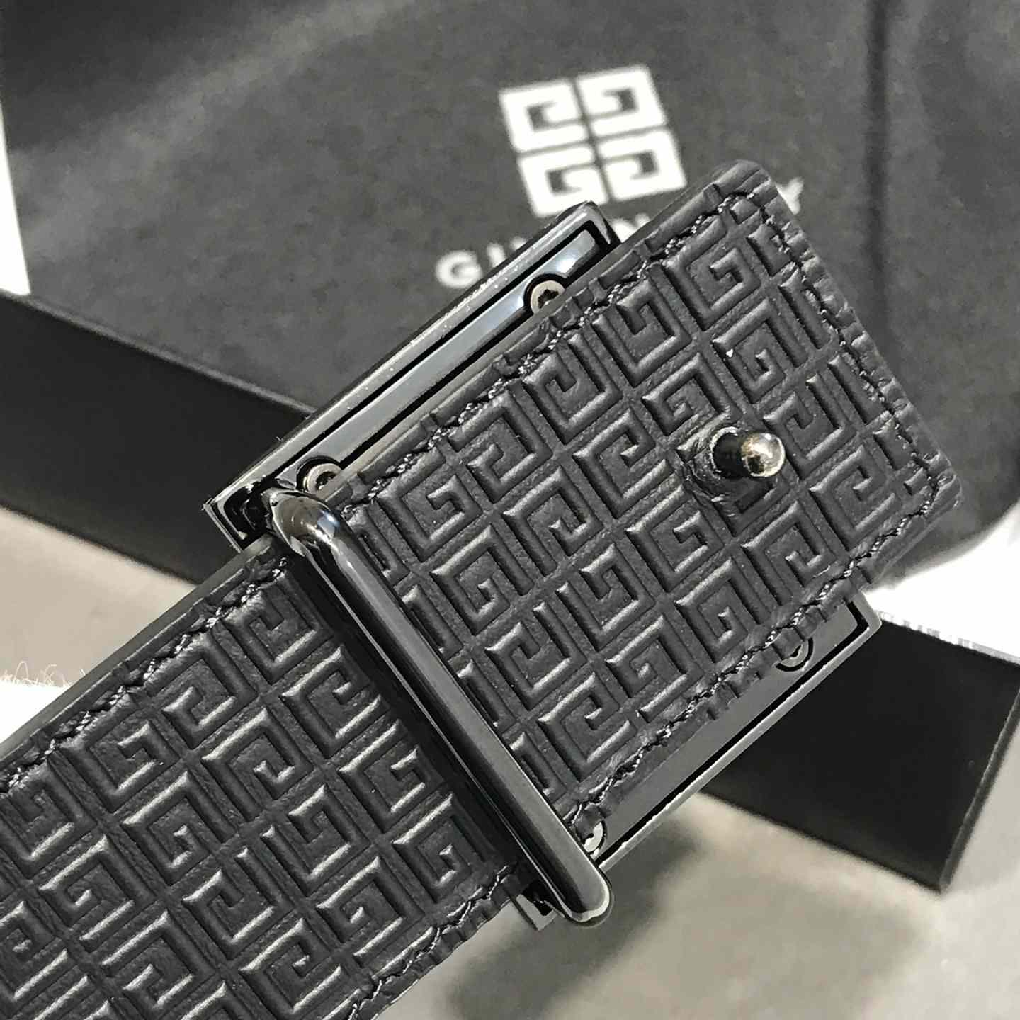 Givenchy 4G Reversible Belt In Leather And 4G Coated Canvas - EUR FASHION