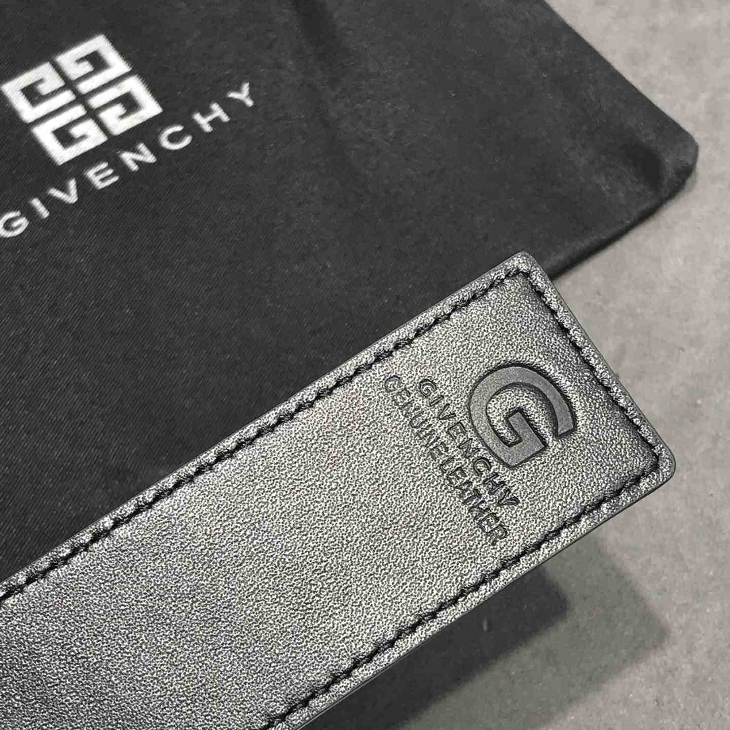 Givenchy 4G Reversible Belt In Leather And 4G Coated Canvas - EUR FASHION