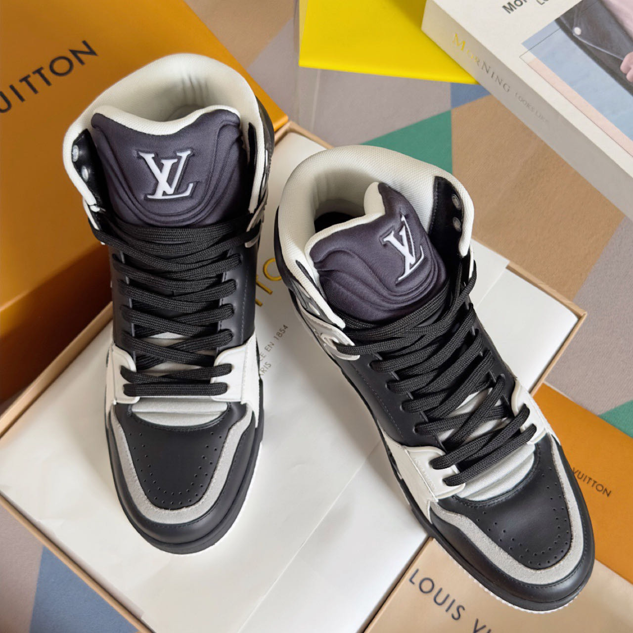 Louis Vuitton LV Trainer Sneaker            - EUR FASHION