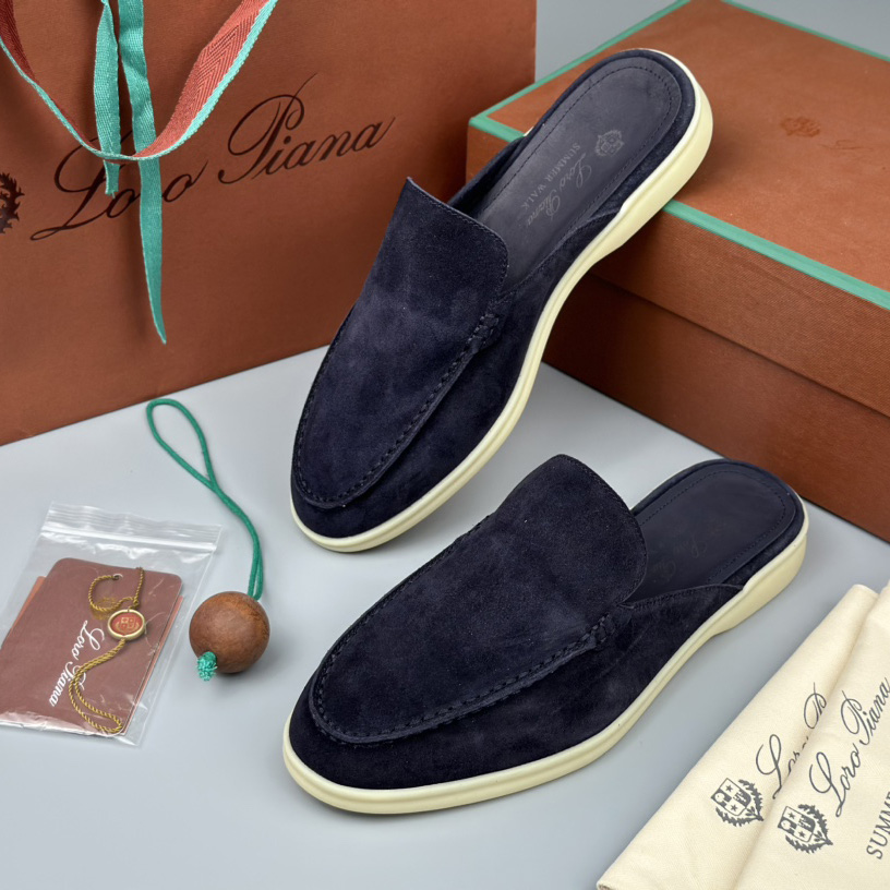 Loro Piana Babouche Walk Loafers - EUR FASHION