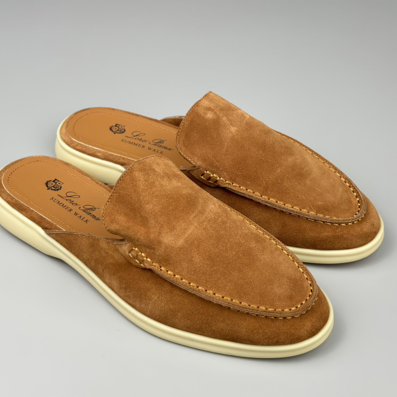 Loro Piana Babouche Walk Loafers - EUR FASHION