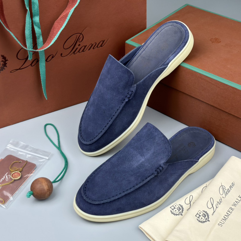 Loro Piana Babouche Walk Loafers - EUR FASHION