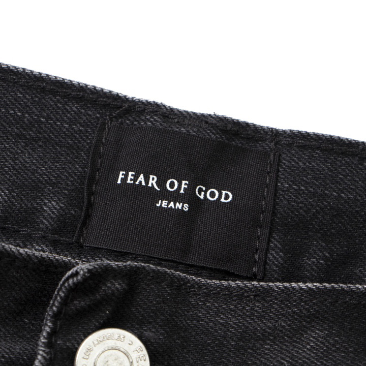 Fear Of God Denim Zip Detail Painters Selvedge Jeans - EUR FASHION