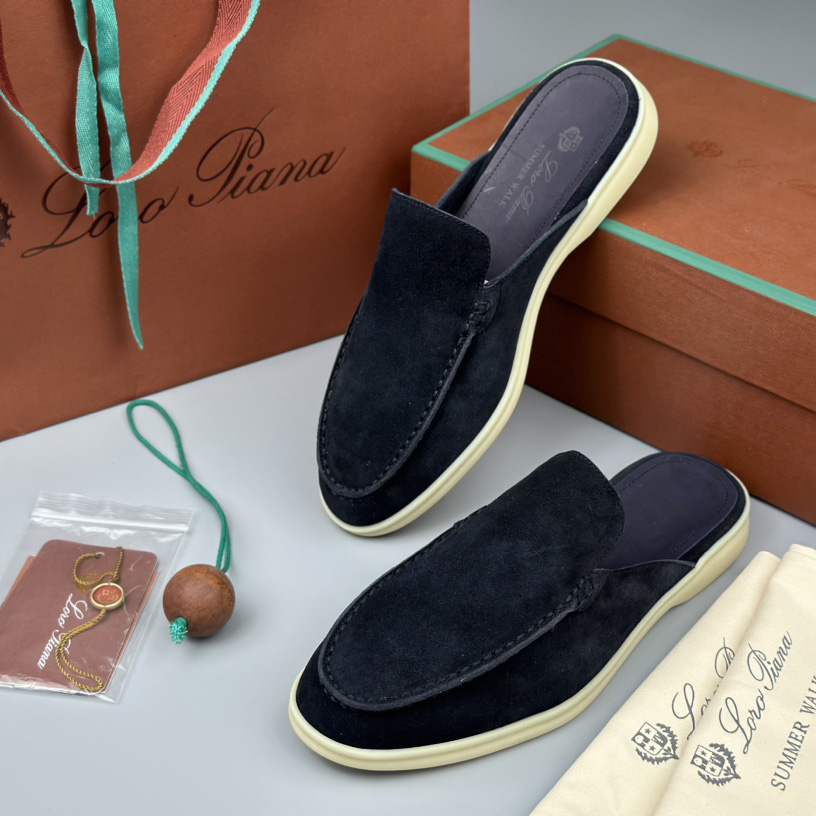 Loro Piana Babouche Walk Loafers - EUR FASHION