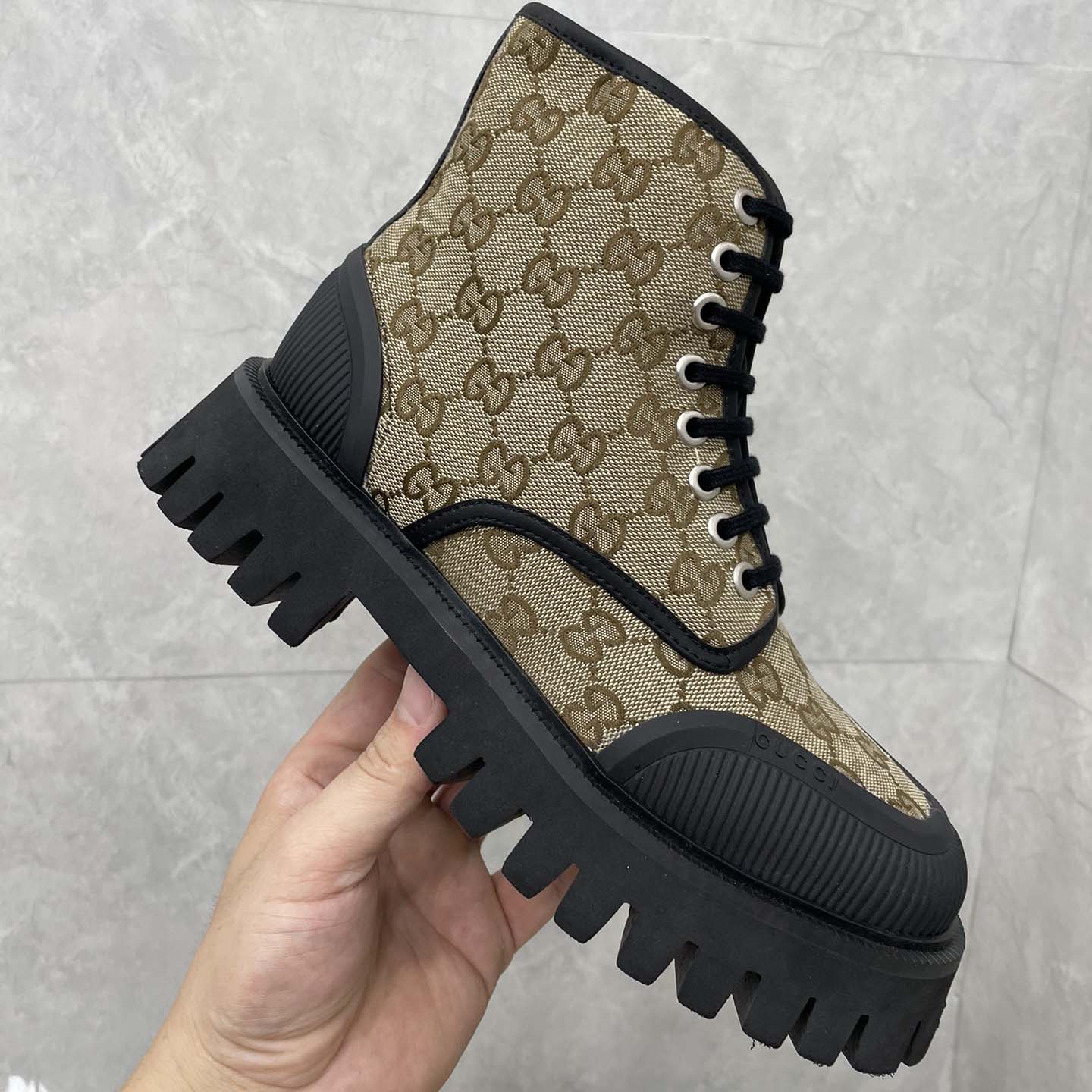 Gucci GG Canvas Boots  - EUR FASHION