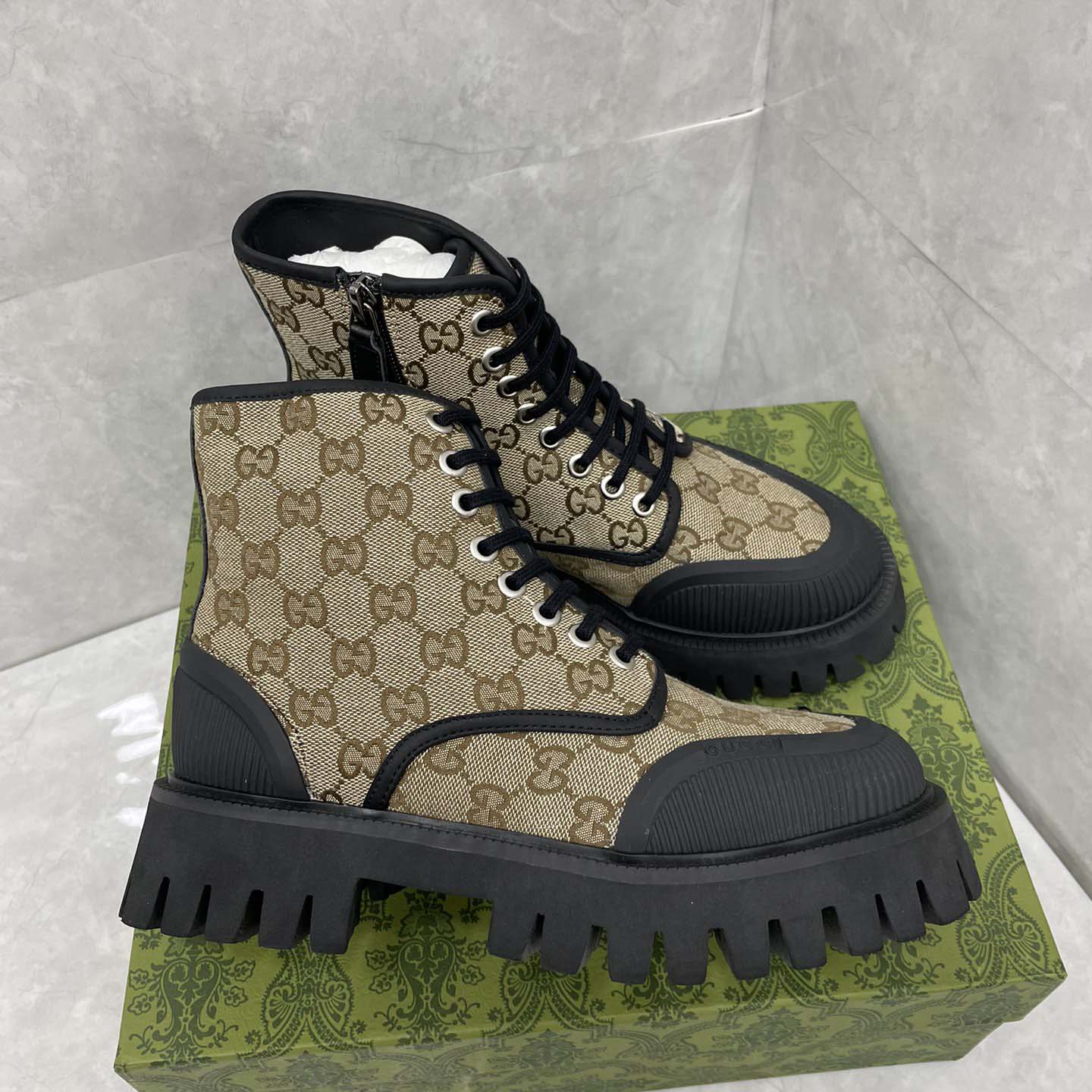 Gucci GG Canvas Boots  - EUR FASHION