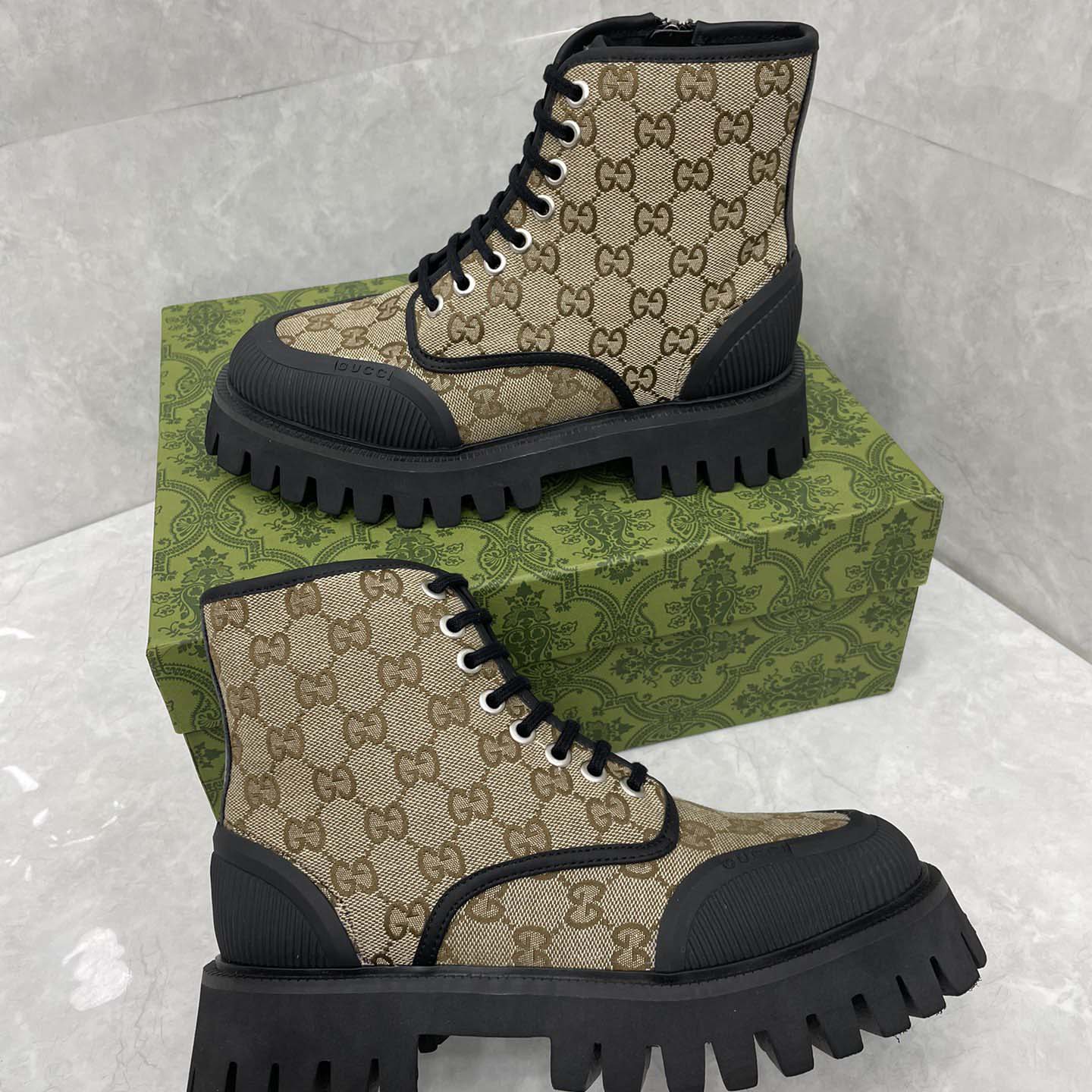 Gucci GG Canvas Boots  - EUR FASHION