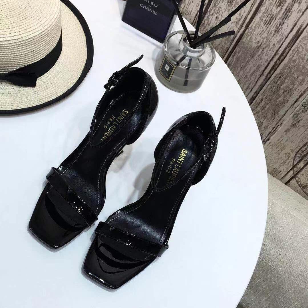 Saint Laurent YSL Heel Sandals - EUR FASHION