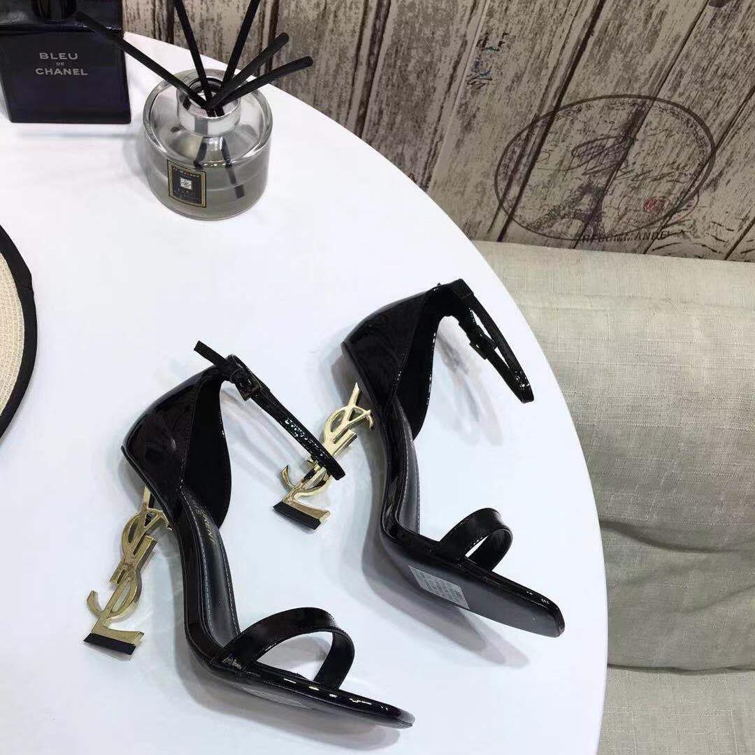 Saint Laurent YSL Heel Sandals - EUR FASHION